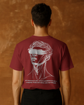 Parallel Universe Maroon Tee