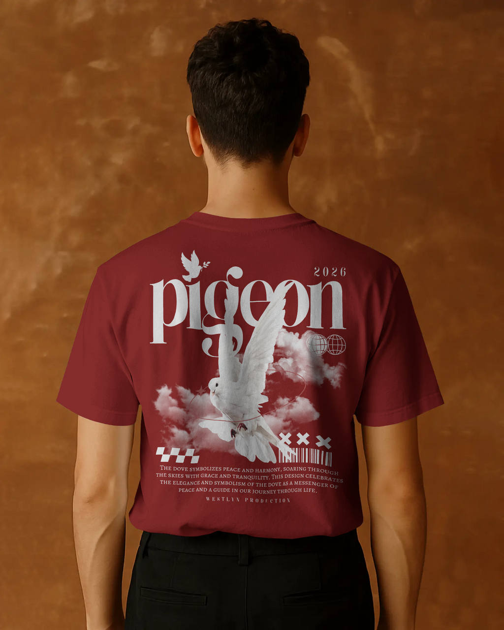 Urban Pigeon Peace Tee