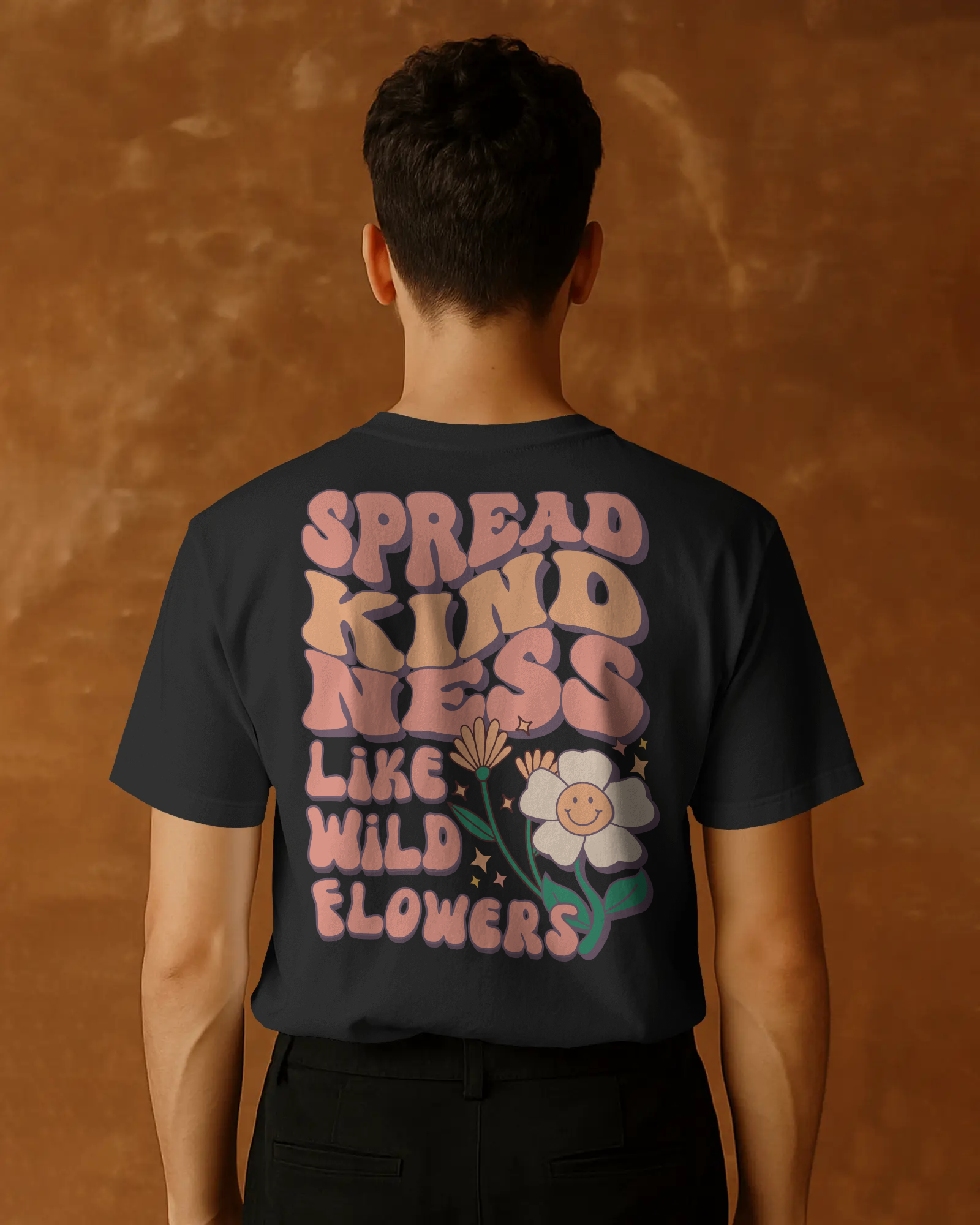 Retro Wildflower Kindness Tee