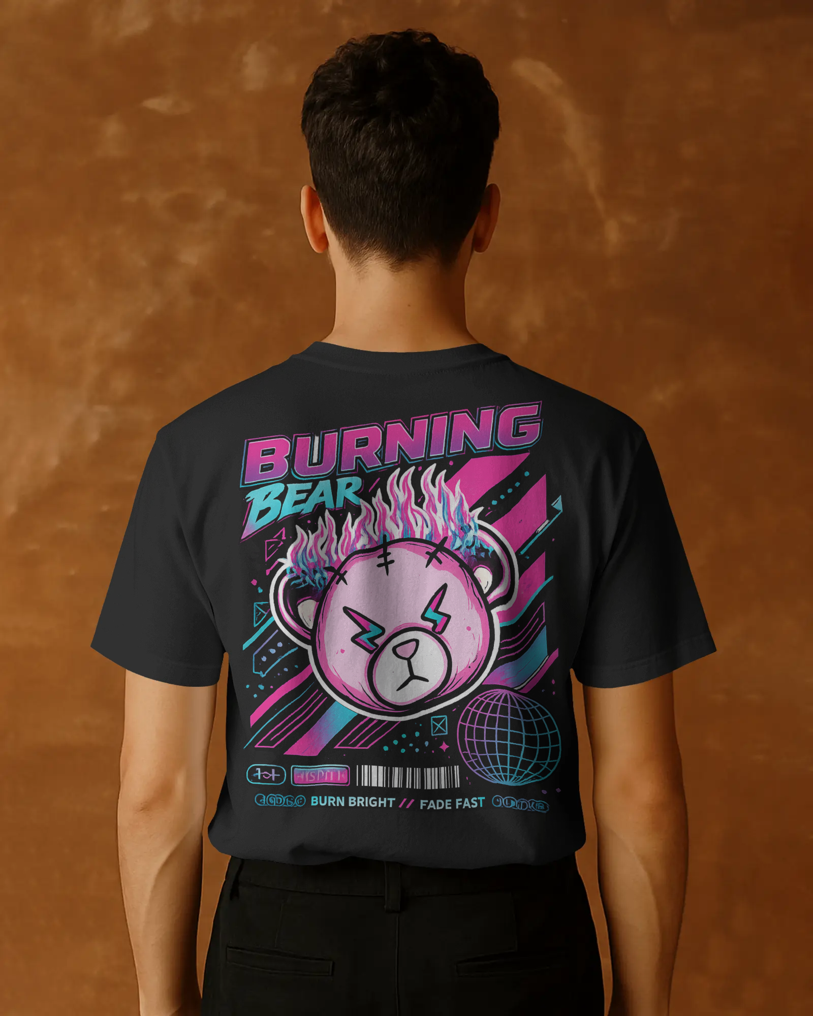 Neon Ignite Bear Tee