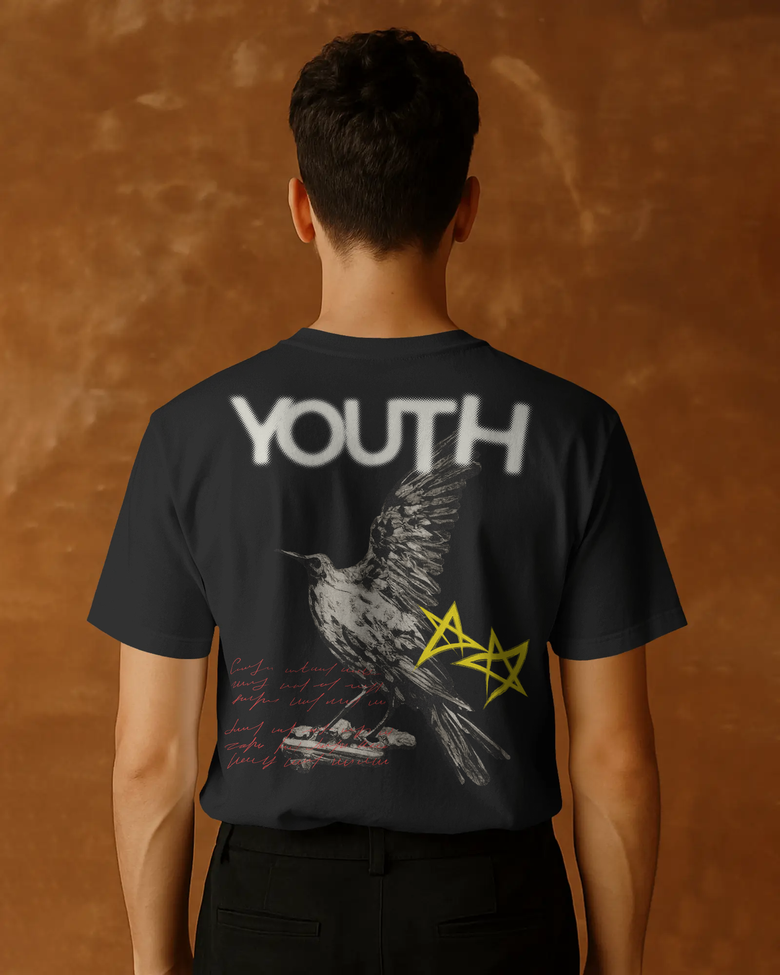 Artistic Silhouette Streetwear Tee