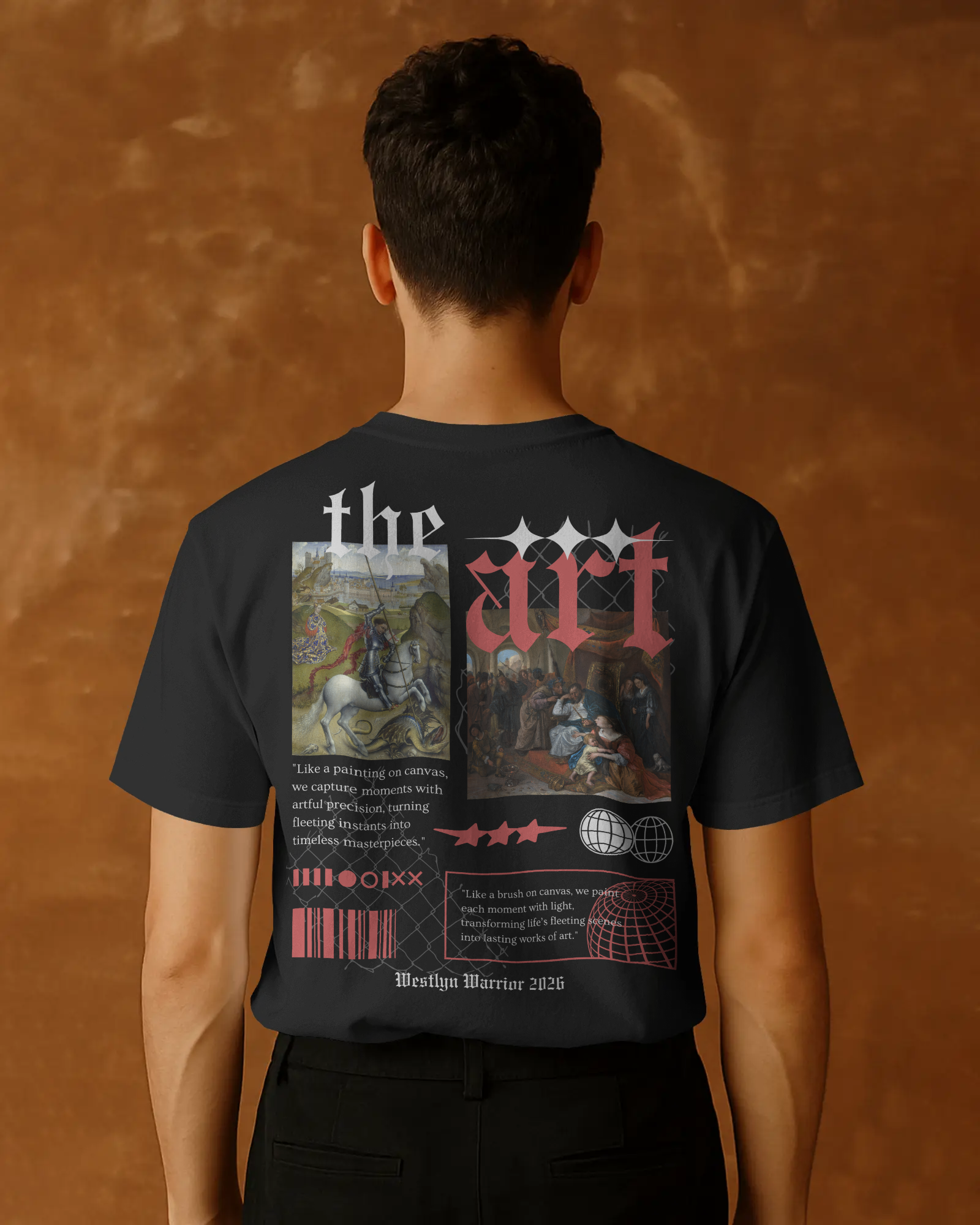 Watercolor Wing Streetwear Tee