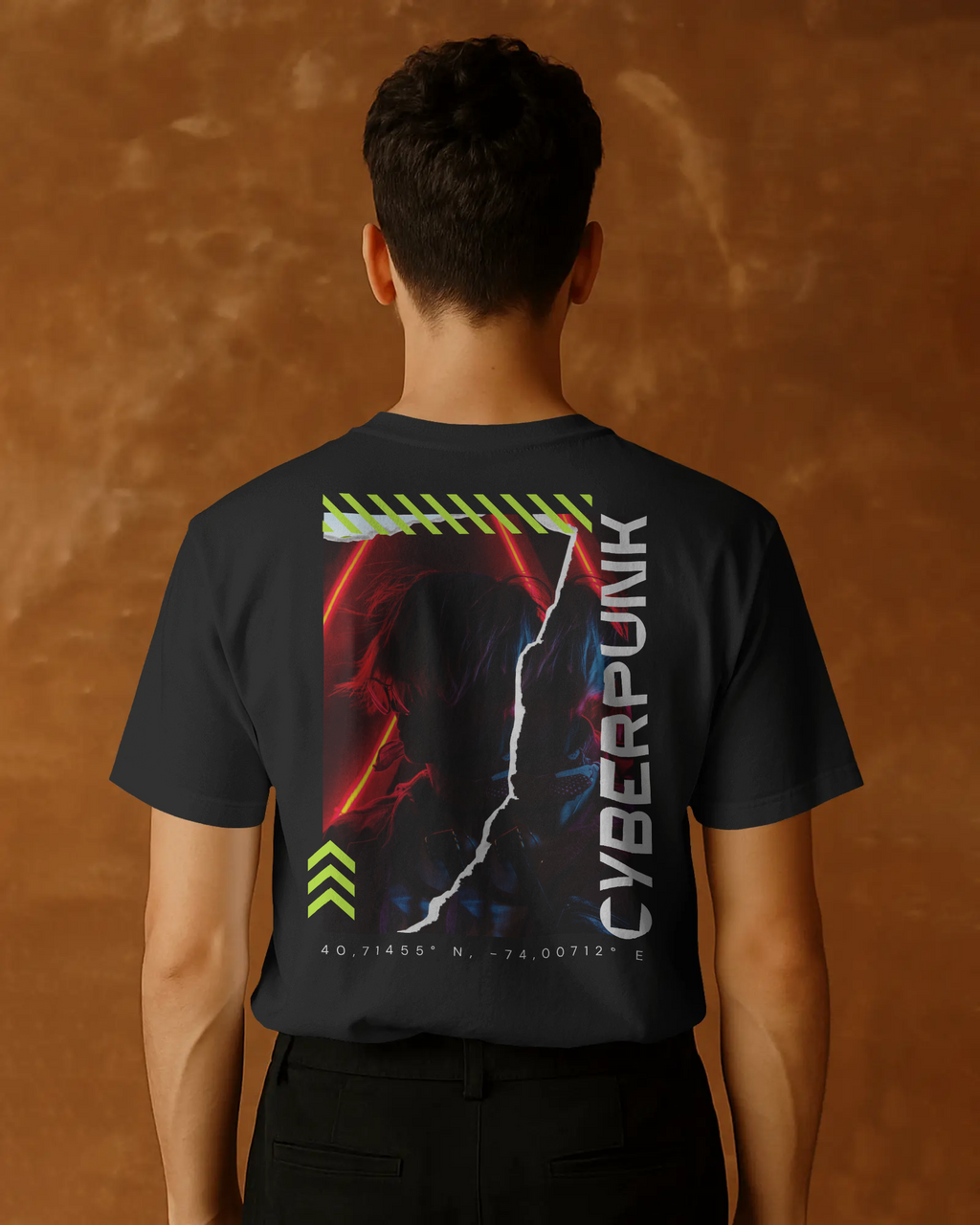 Cyberpunk Distorted Tech Tee