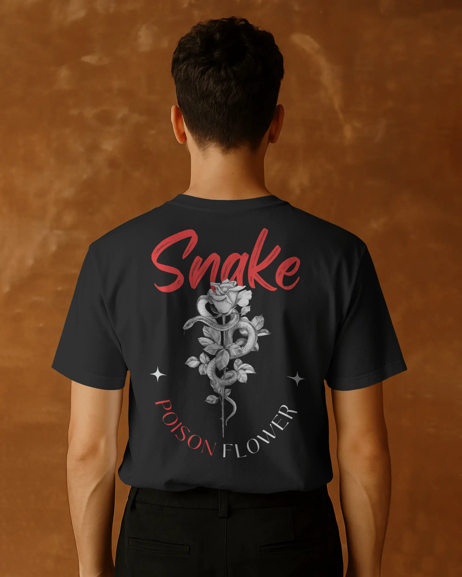 Snake Poison Flower Tee