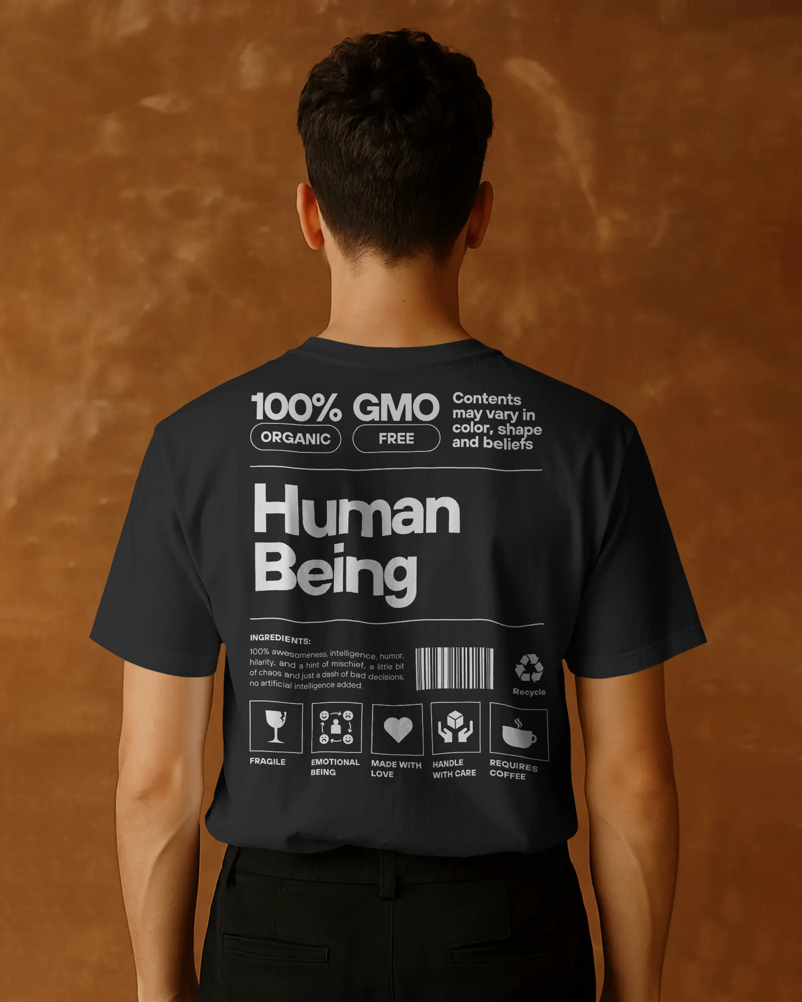 100% GMO-Free Human