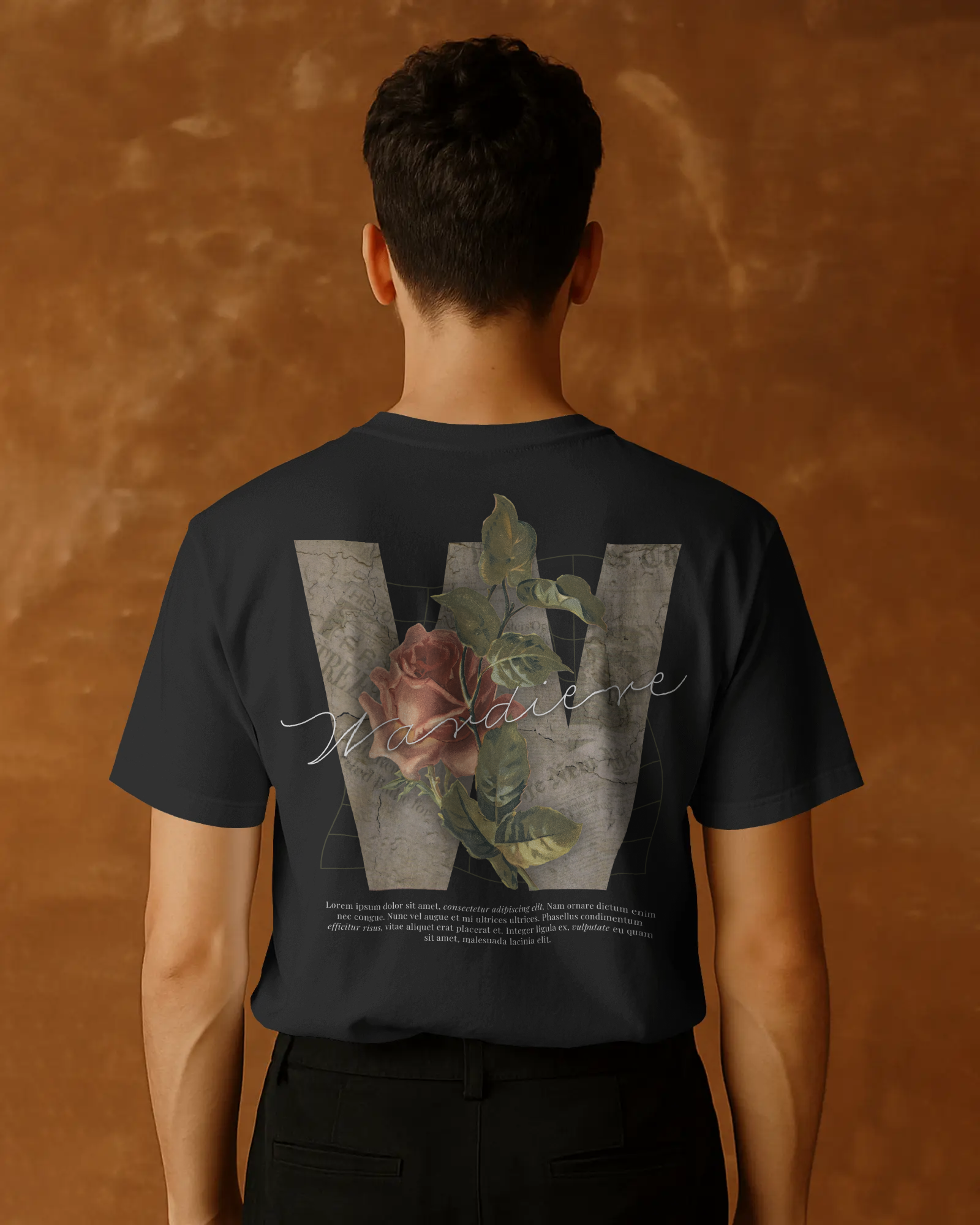 Vintage Rose Graphic Tee