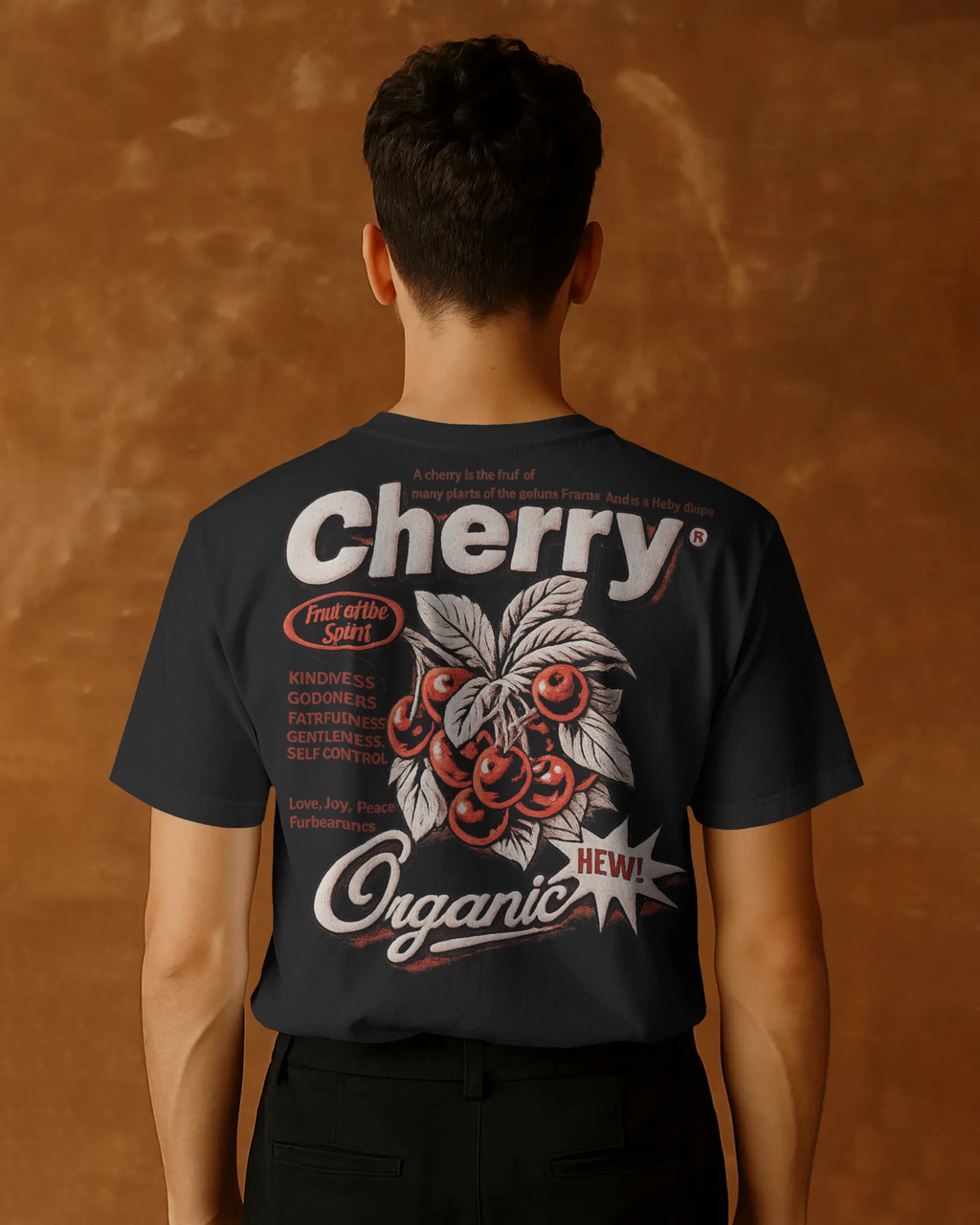 Vintage Organic Cherry Tee