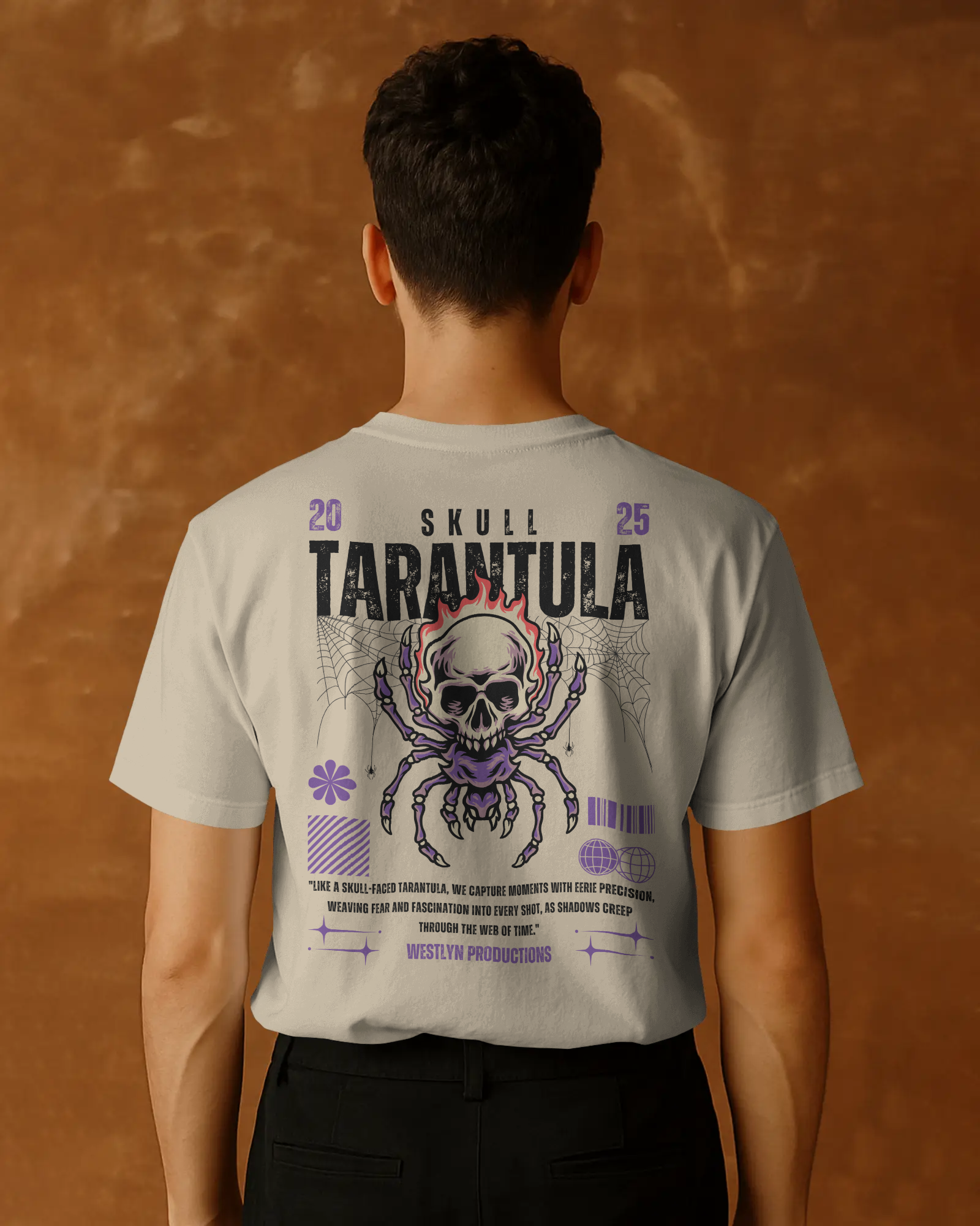 Westlyn Skull Tarantula Web