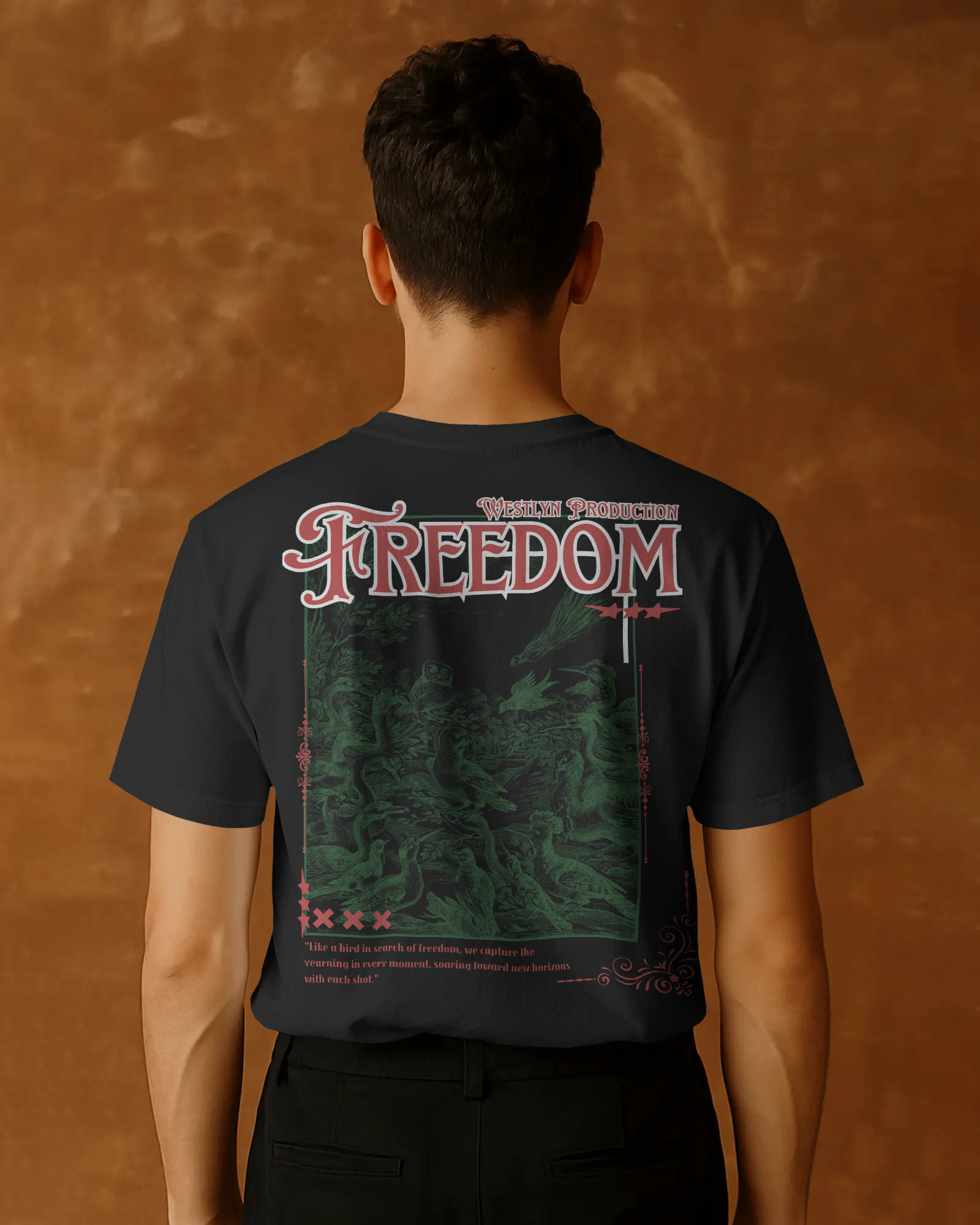 Vintage Forest Freedom Tee