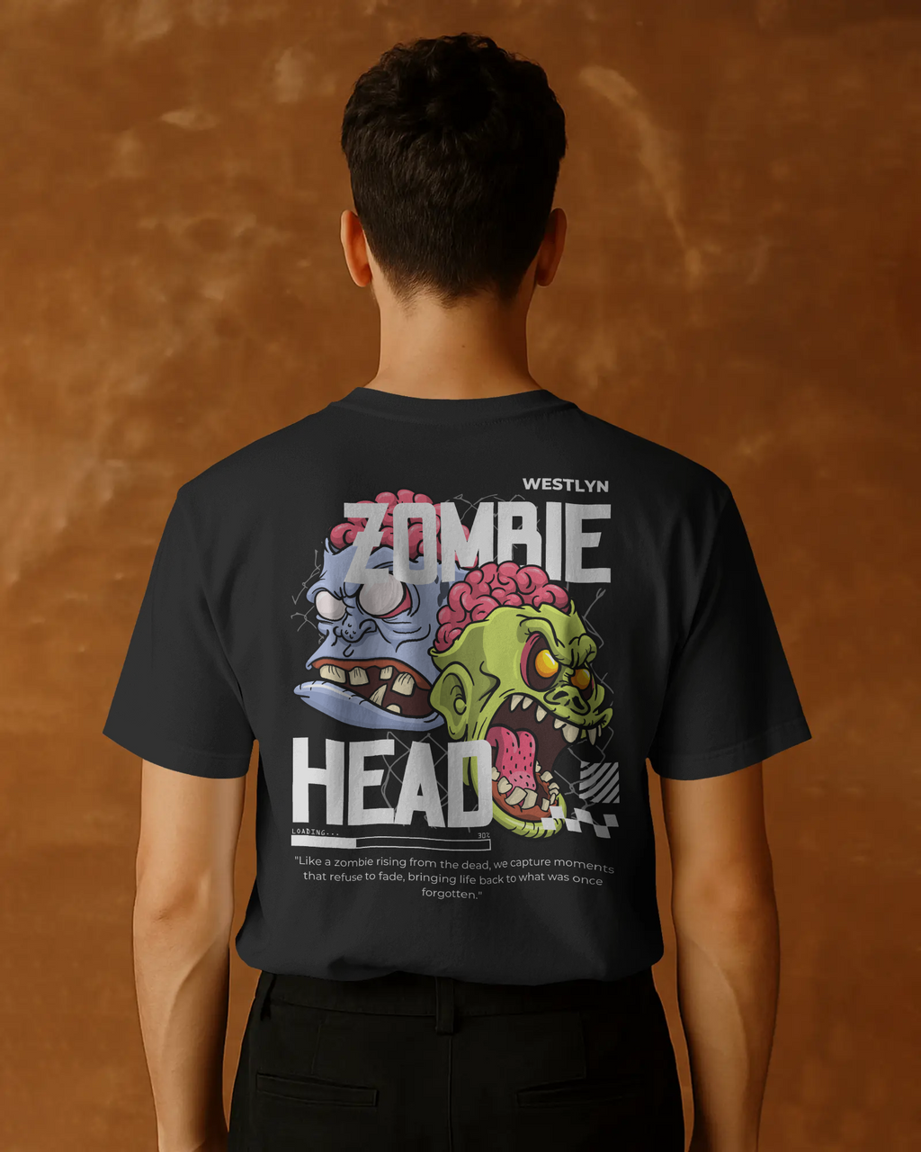 Westlyn Zombie Head Graphic