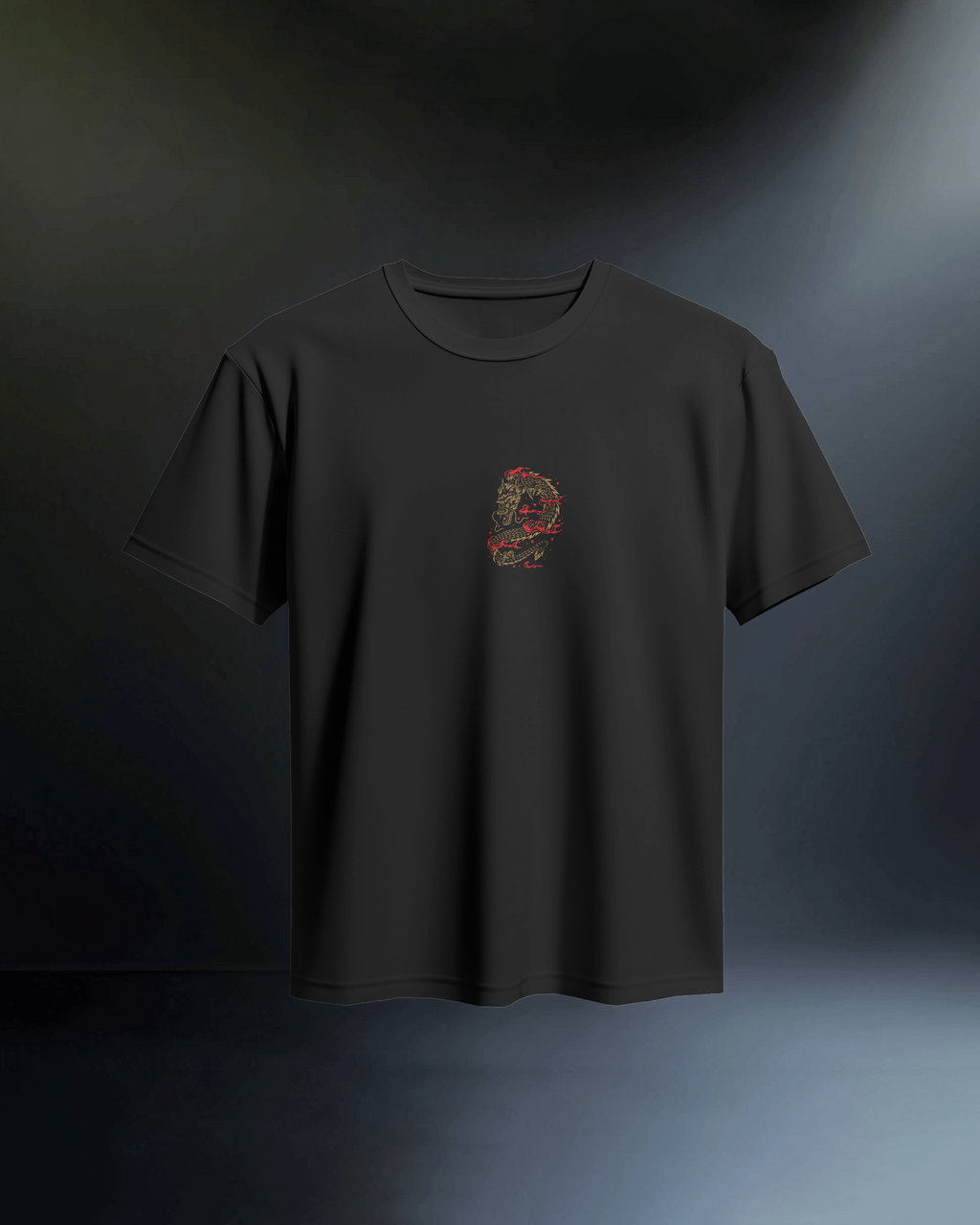 Dragon Aesthetic Black Tee