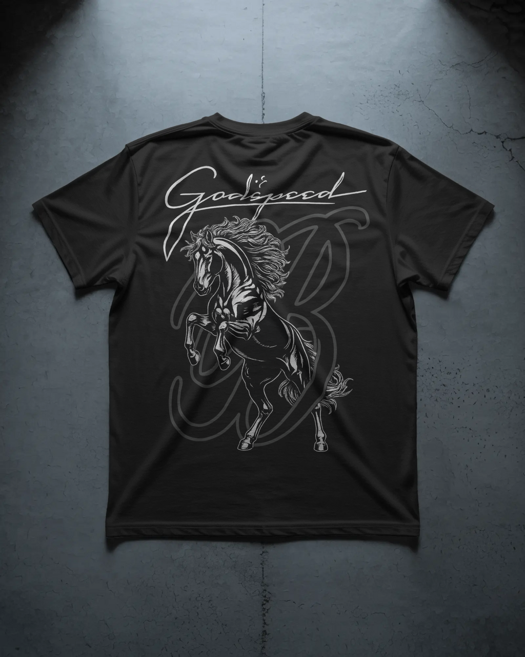 Godspeed Rearing Wild Stallion