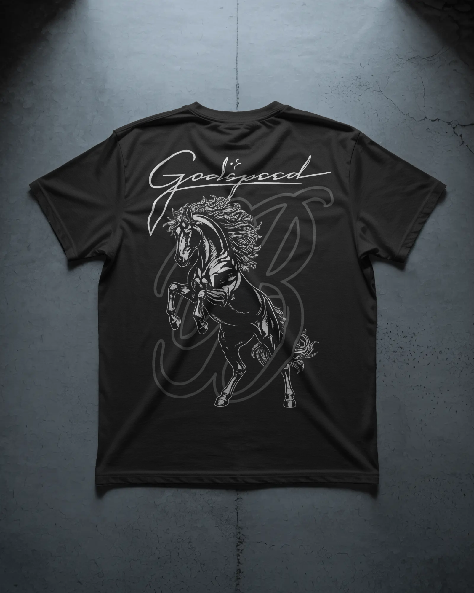 Godspeed Rearing Wild Stallion