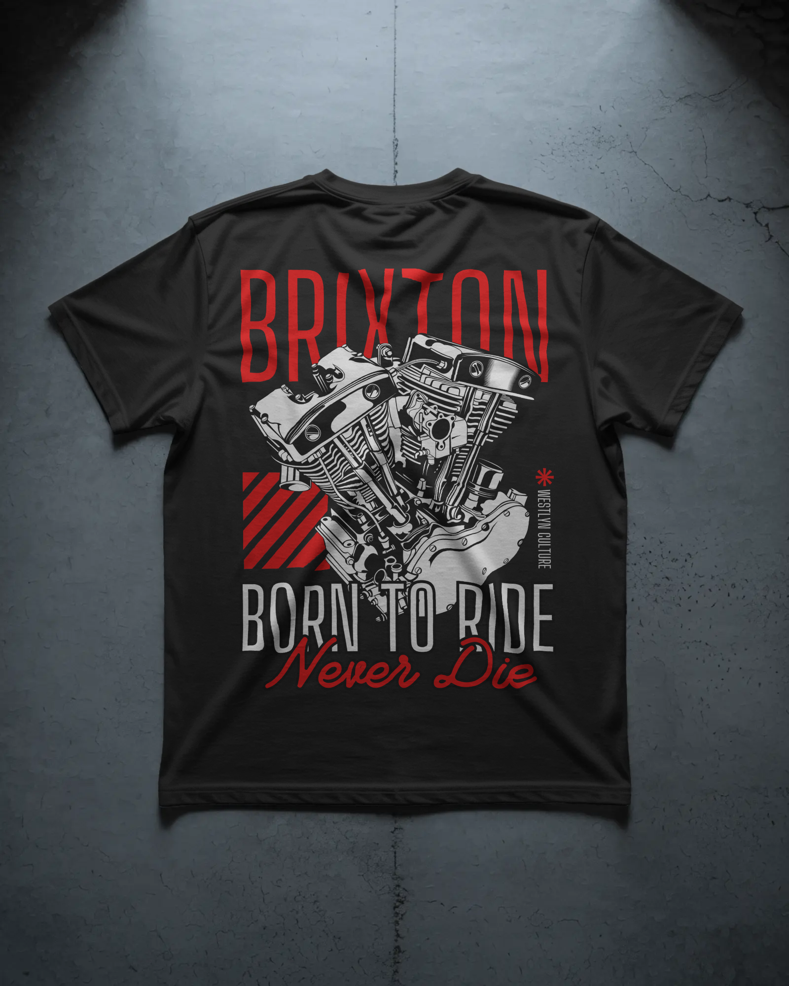 Brixton Born To Ride Tee