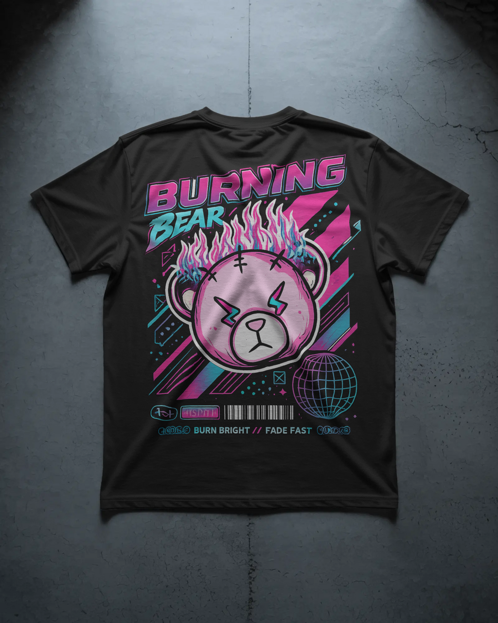 Neon Ignite Bear Tee