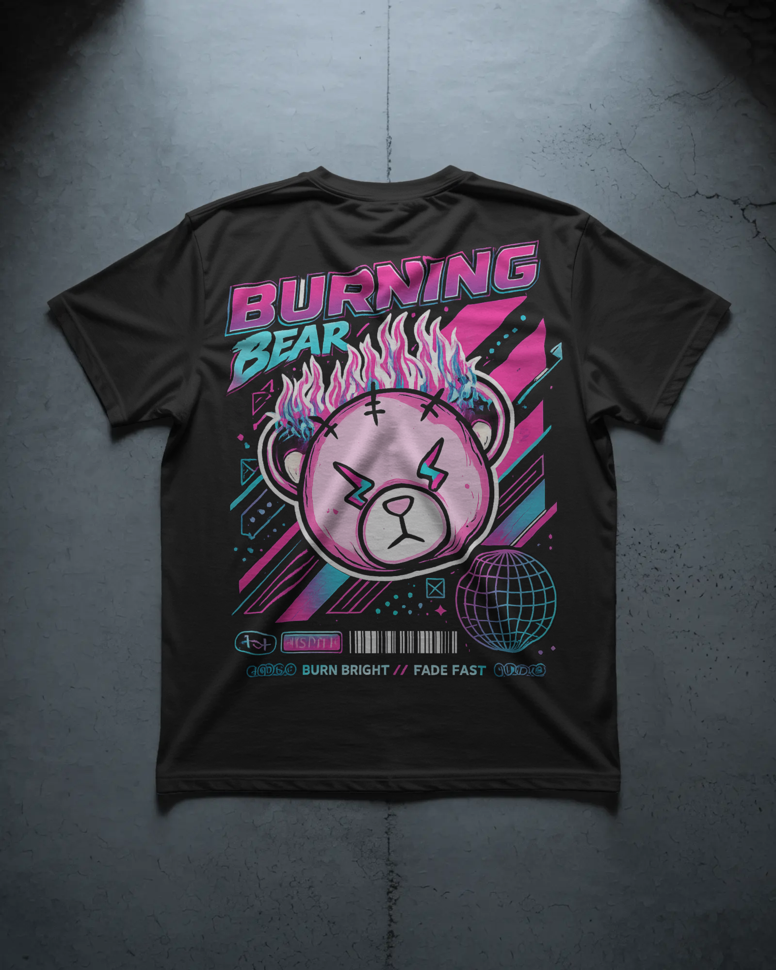 Neon Ignite Bear Tee