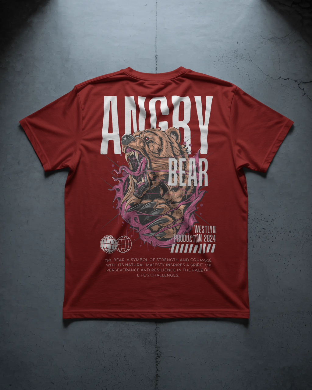 Grizzly Power Graphic Tee