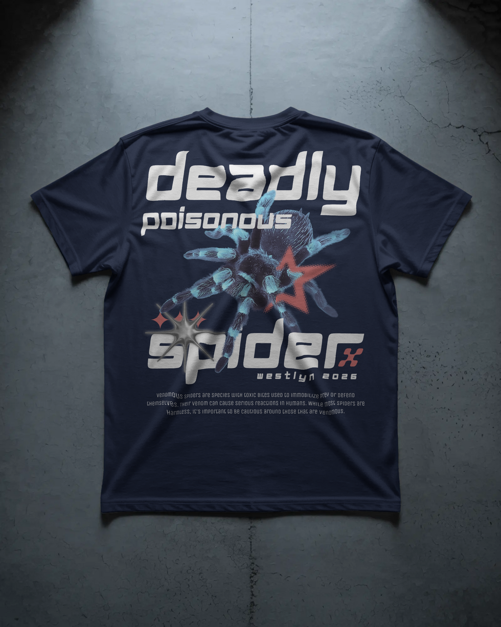 Deadly Poisonous Spider Tee