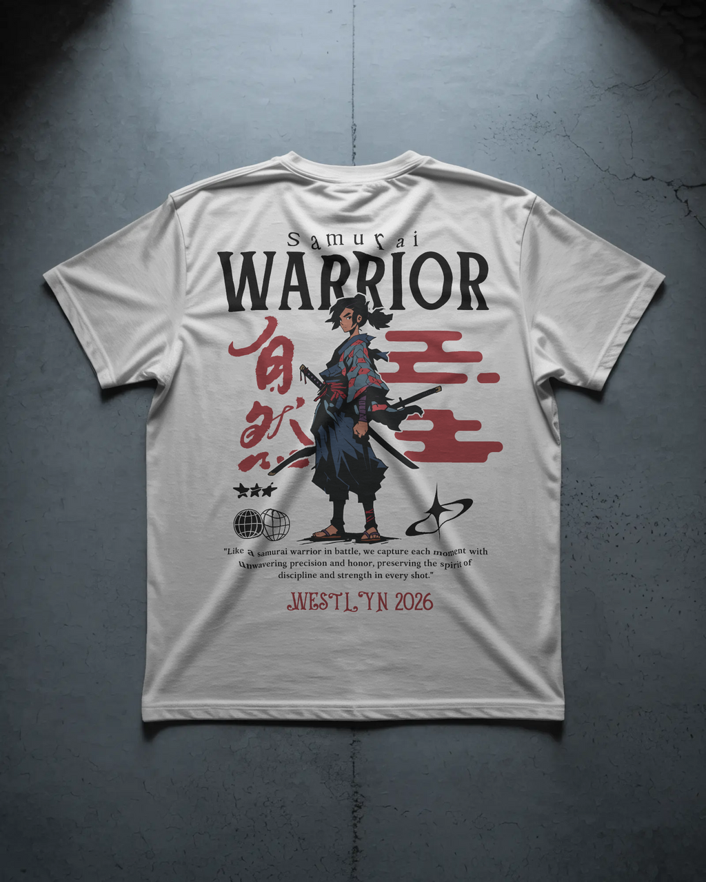 Samurai Warrior Graphic Tee