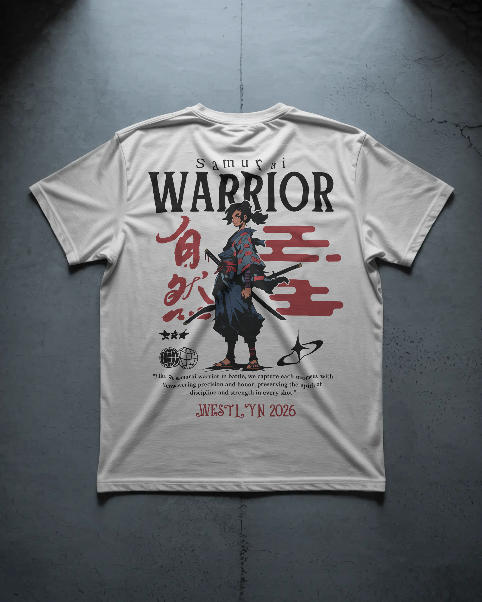 Samurai Warrior Graphic Tee