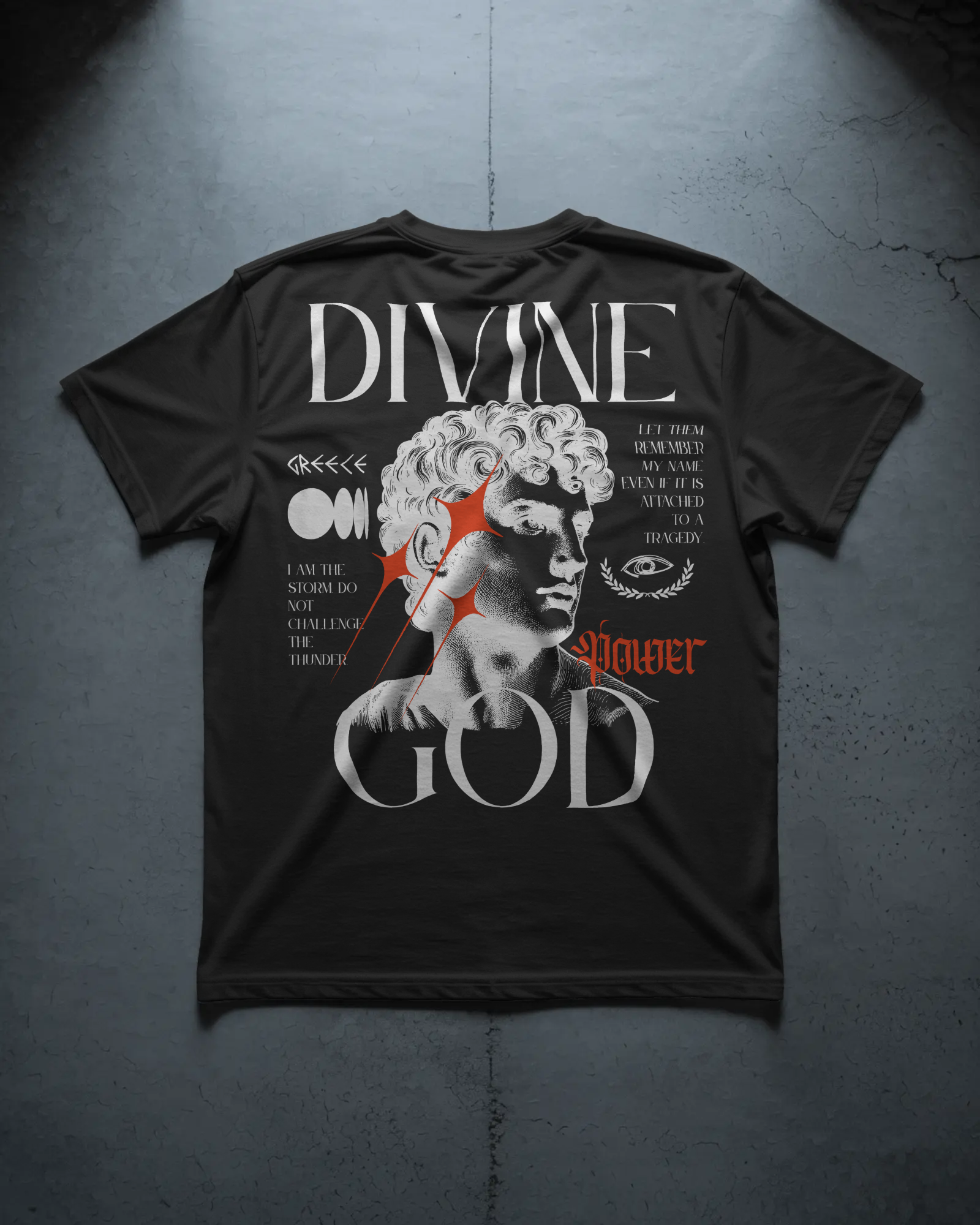 Divine God Statue Tee