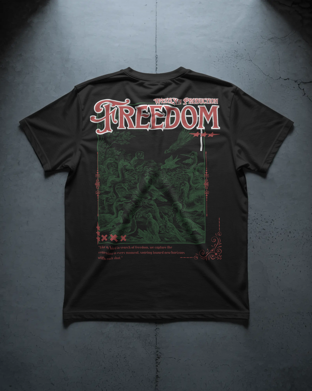Vintage Forest Freedom Tee
