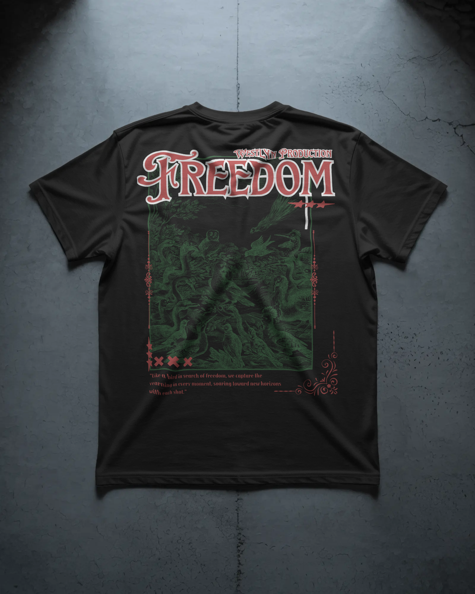 Vintage Forest Freedom Tee