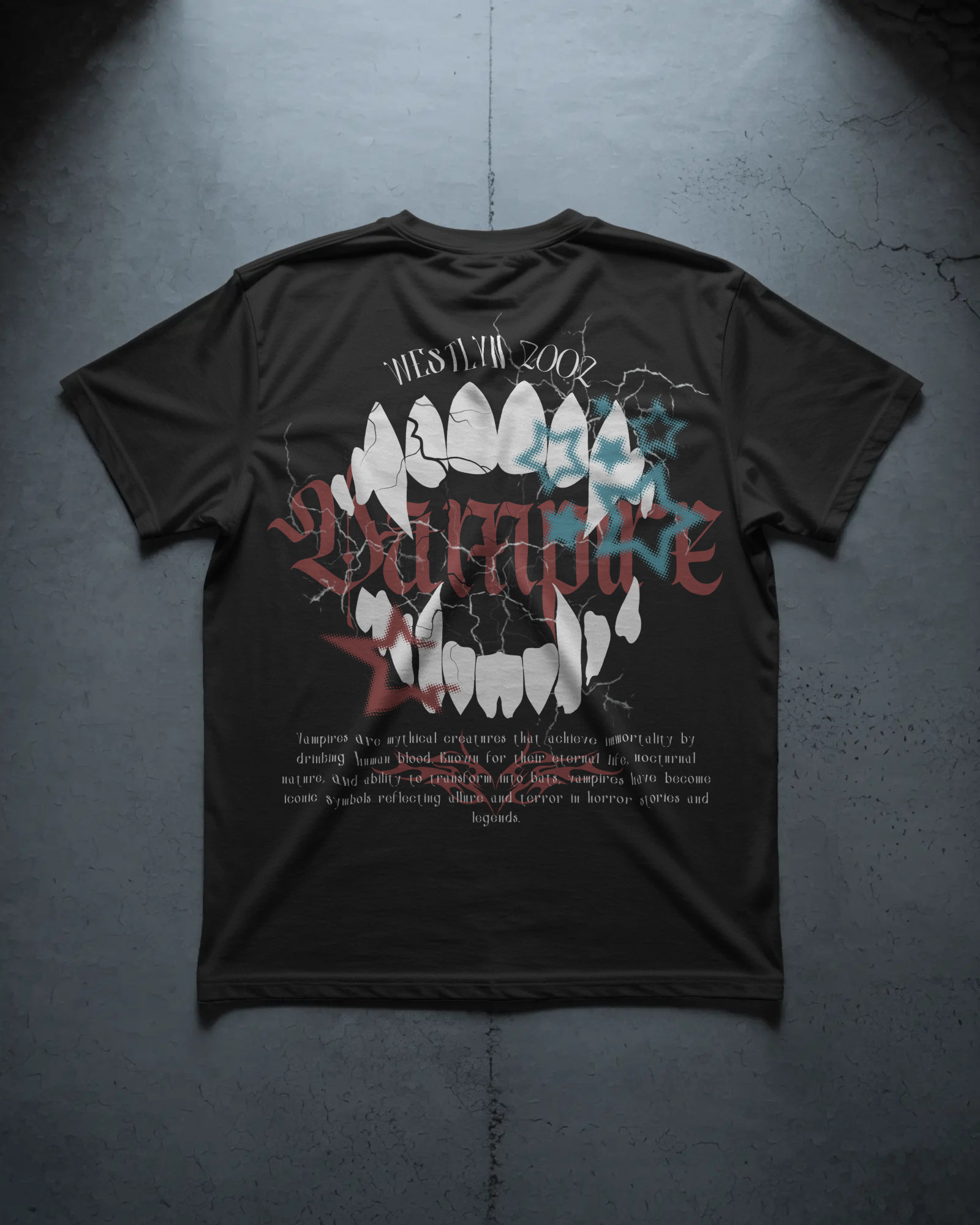 Westlyn Vampire Fangs Tee