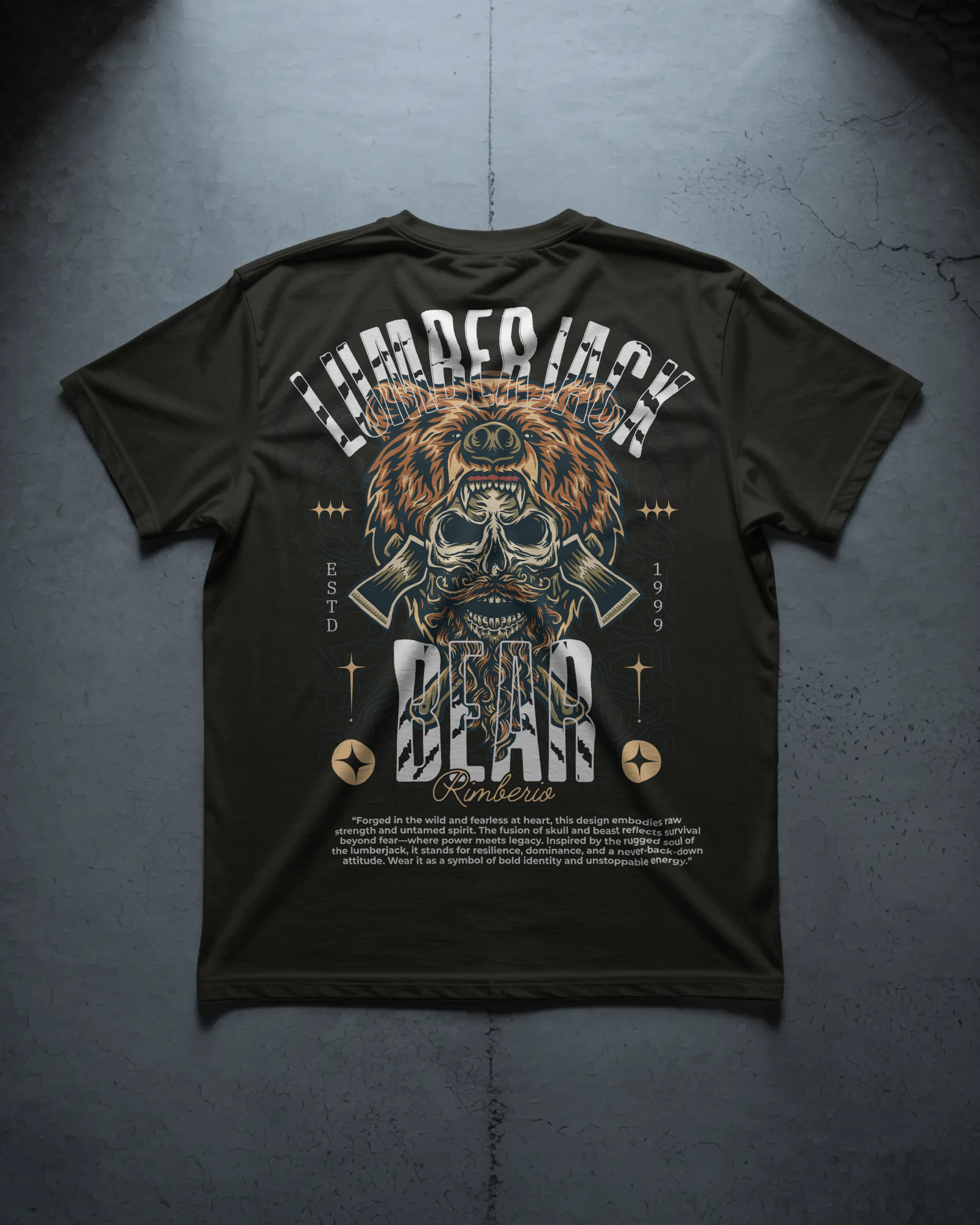Rugged Lumberjack Heritage Tee