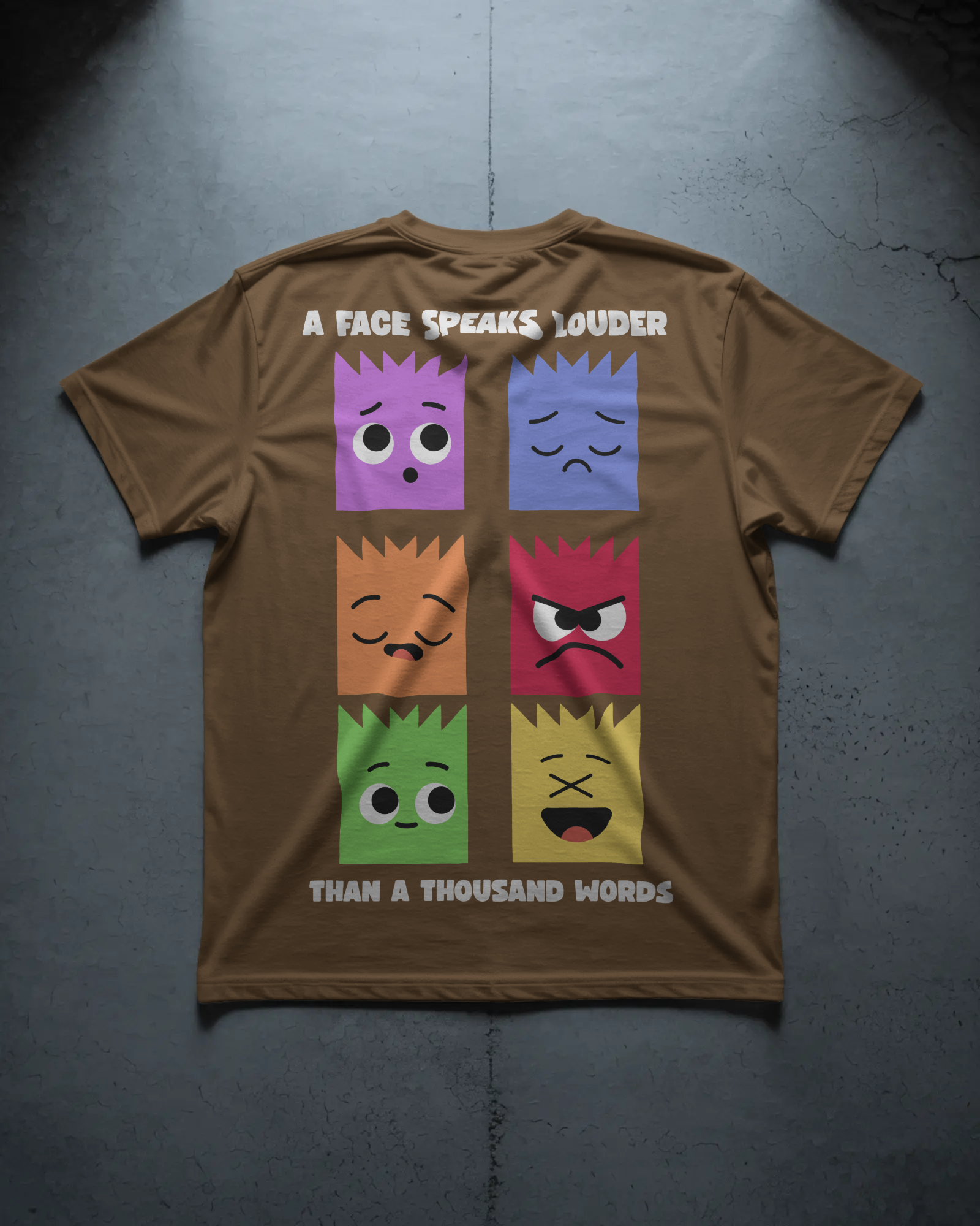 Vibrant Expression Grid Tee