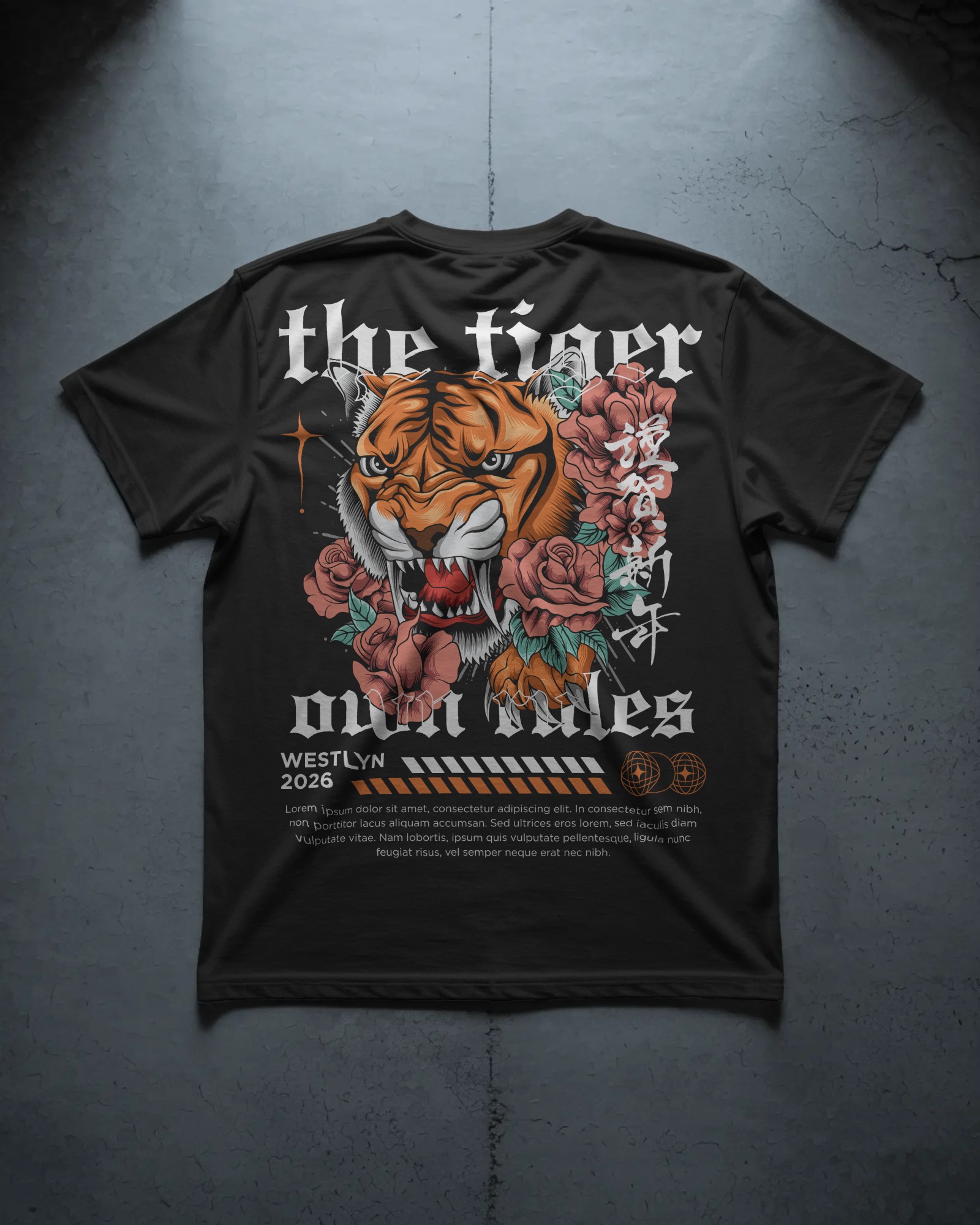 Tiger Own Rules Tee