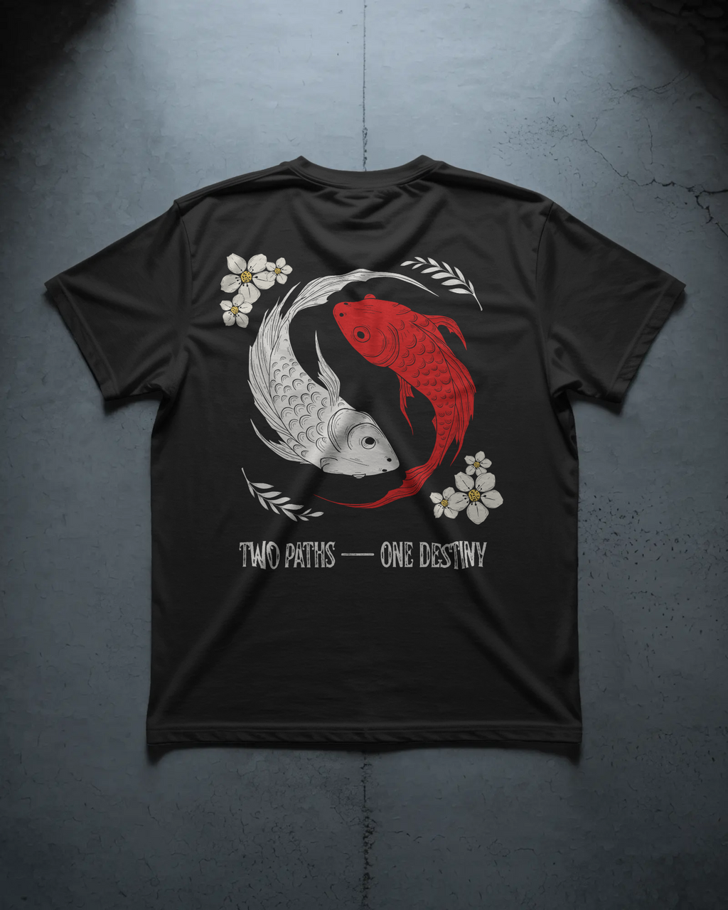 Two Paths Koi Tee
