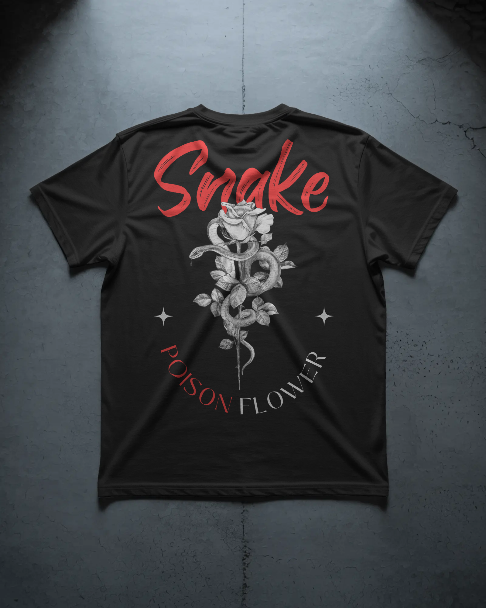 Snake Poison Flower Tee