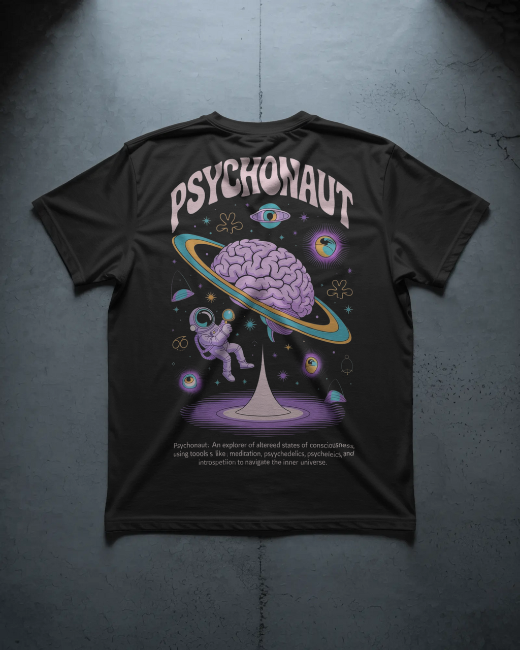 Psychonaut Cosmic Mind Graphic