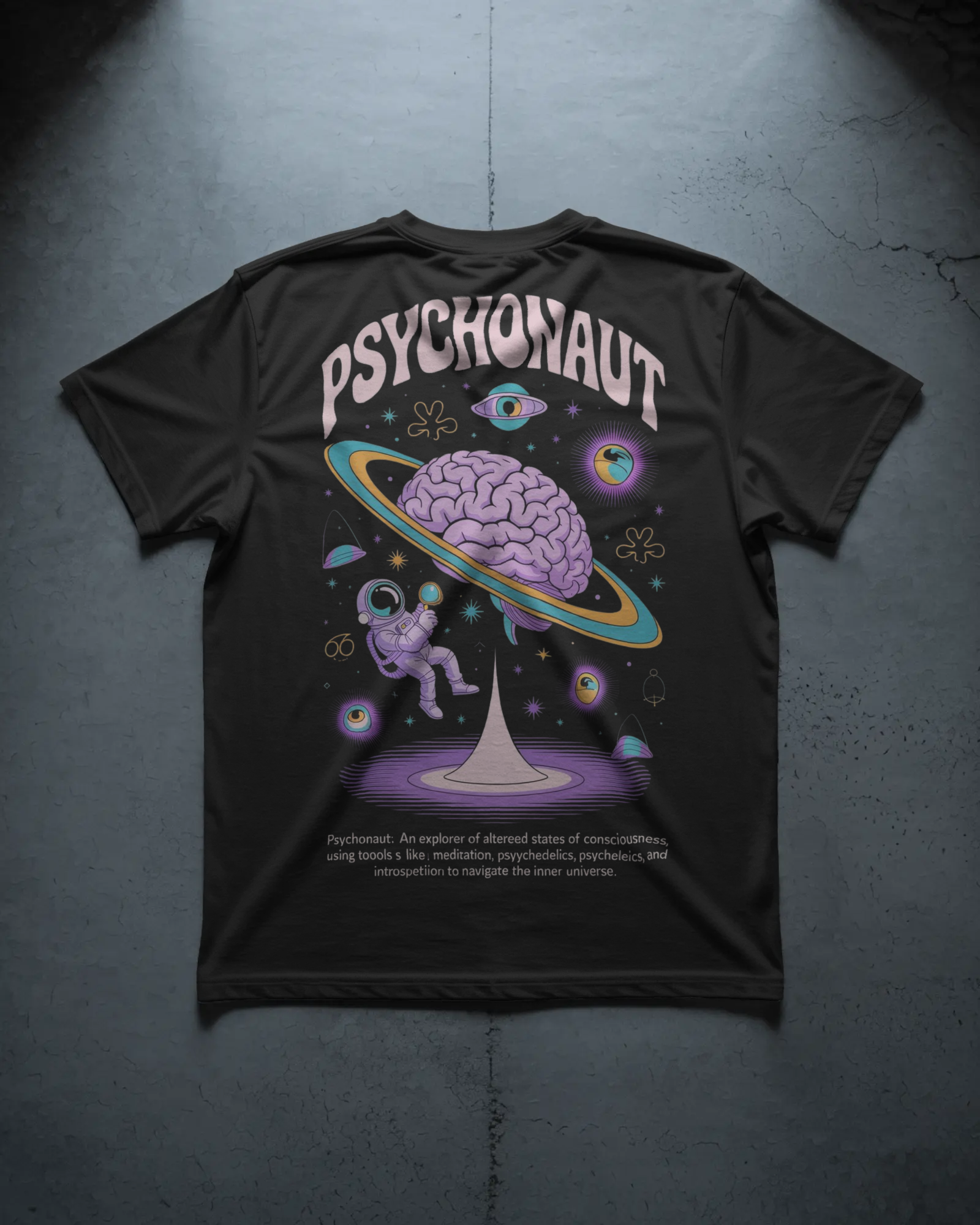 Psychonaut Cosmic Mind Graphic