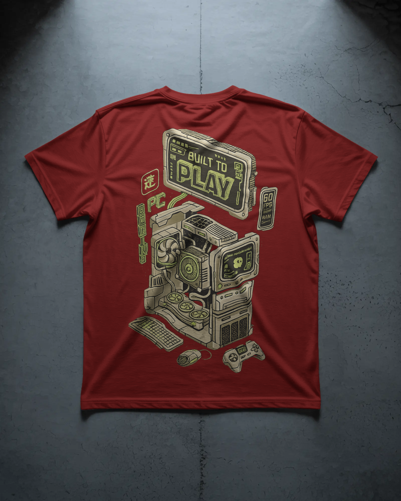 Isometric Gaming Rig Tee