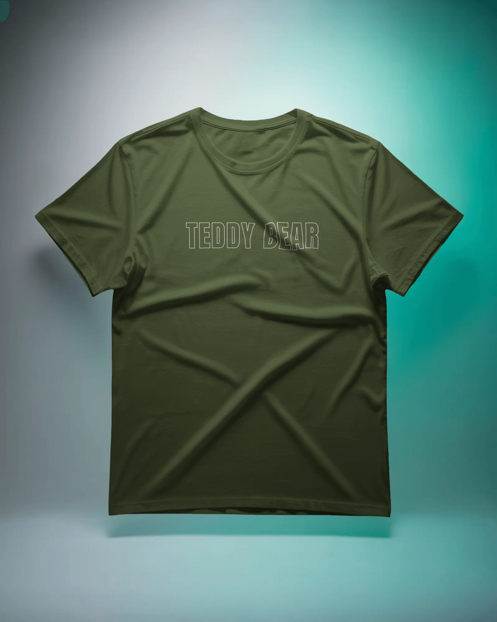 Olive Teddy Graphic Tee