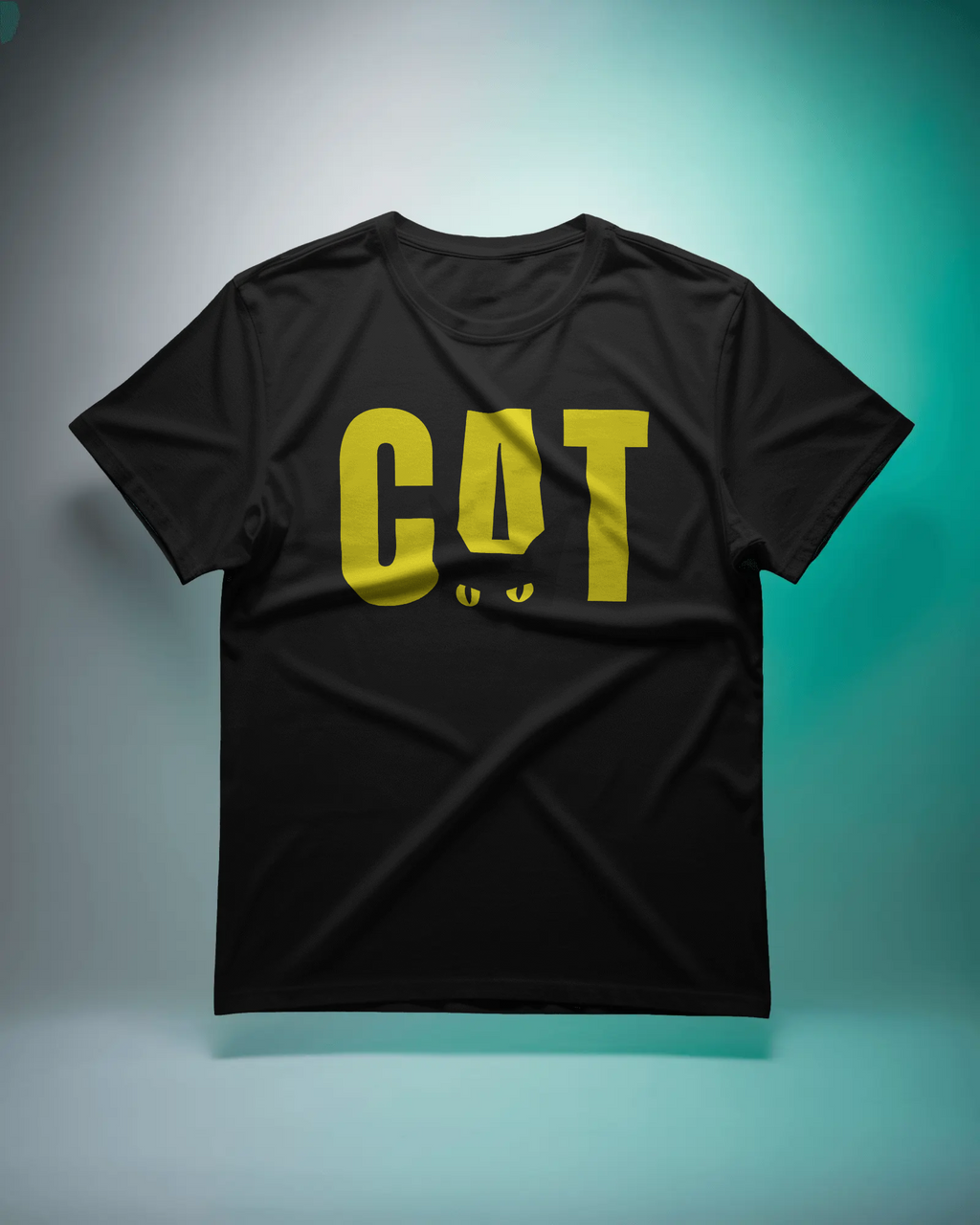 Sneaky Peeking Cat Tee