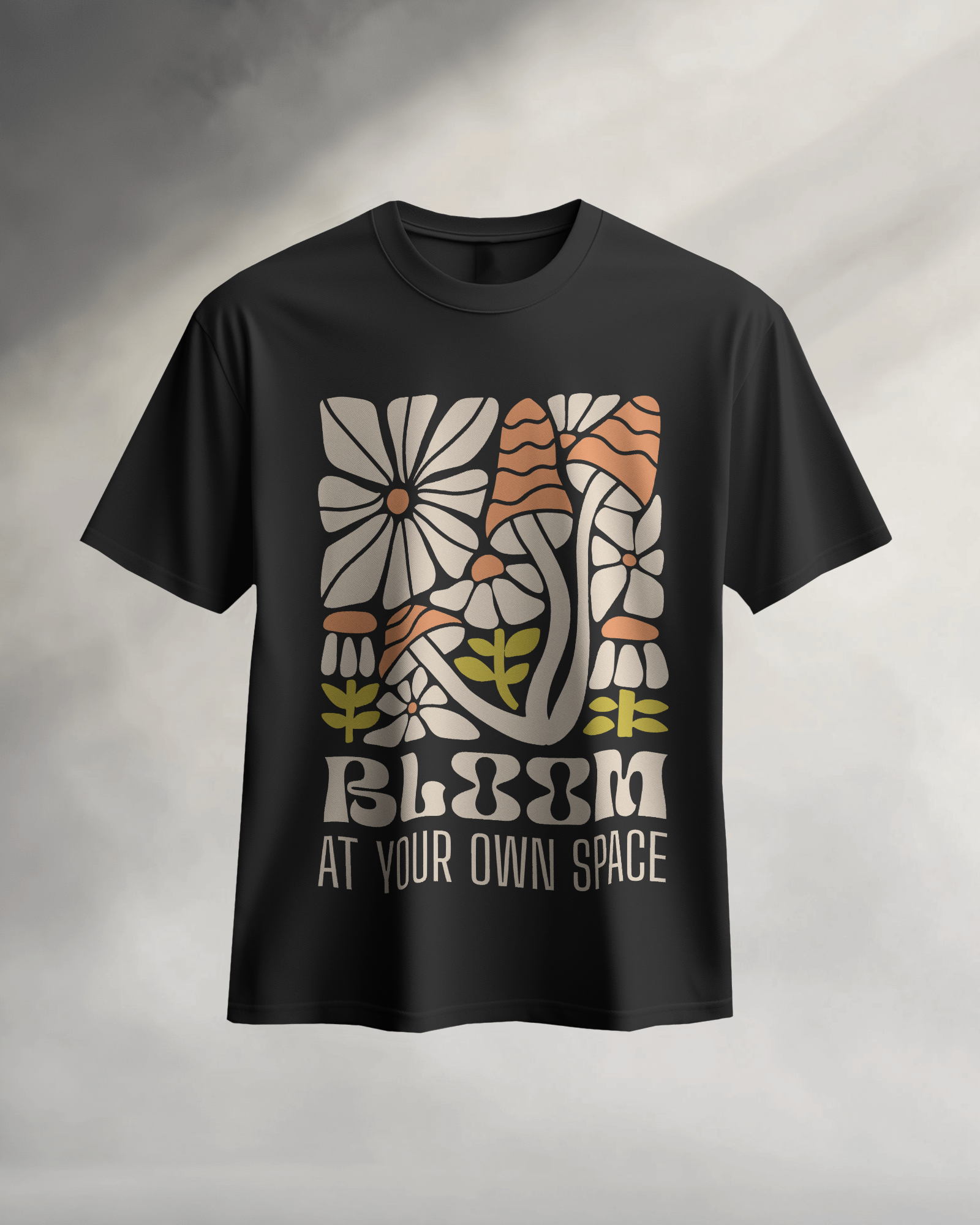 Retro Bloom Botanical Tee