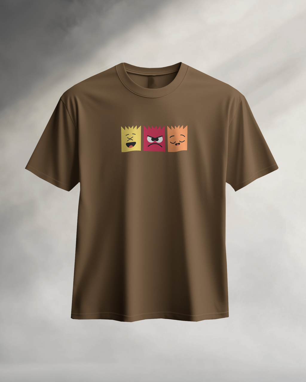 Vibrant Expression Grid Tee