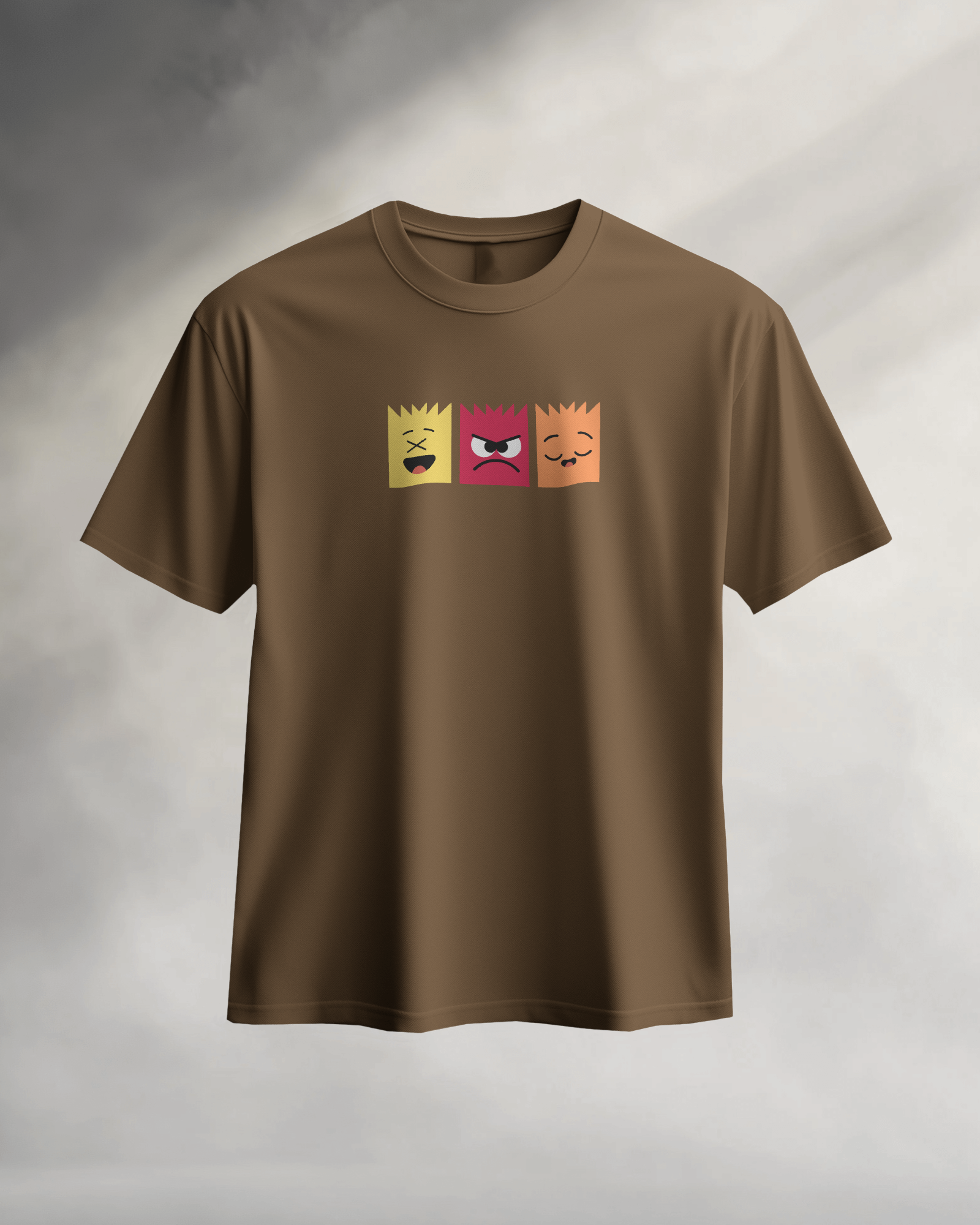 Vibrant Expression Grid Tee