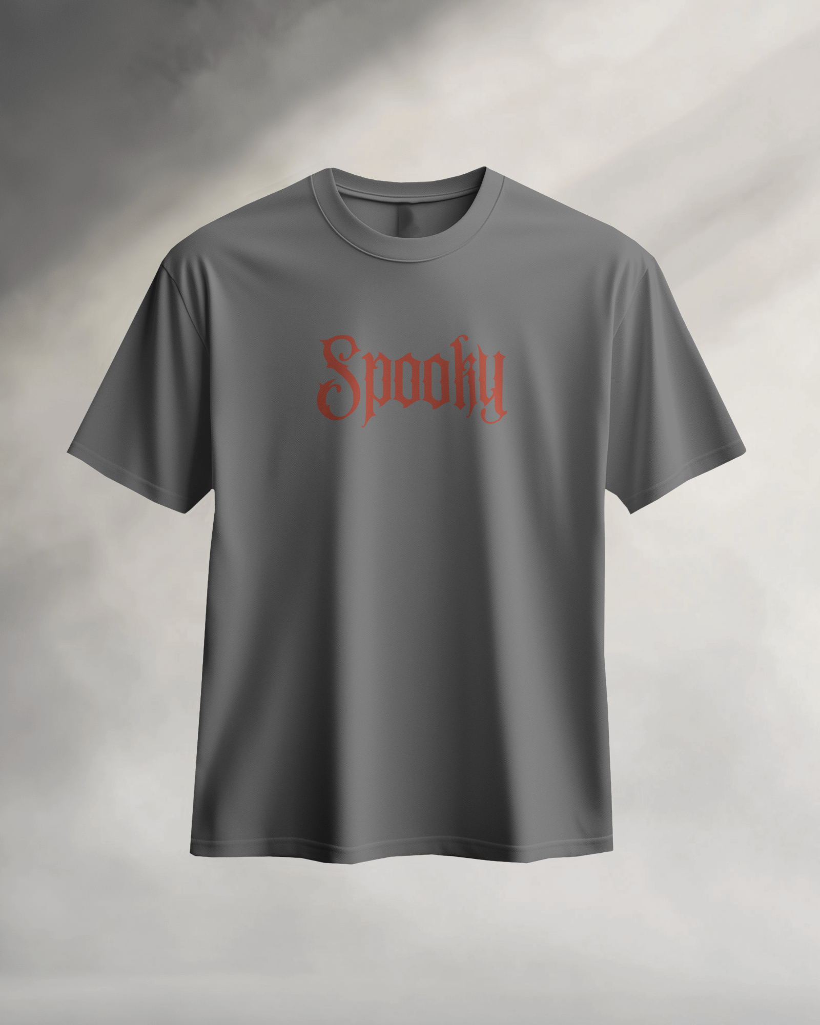 Grey Spooky Club Skeleton Tee