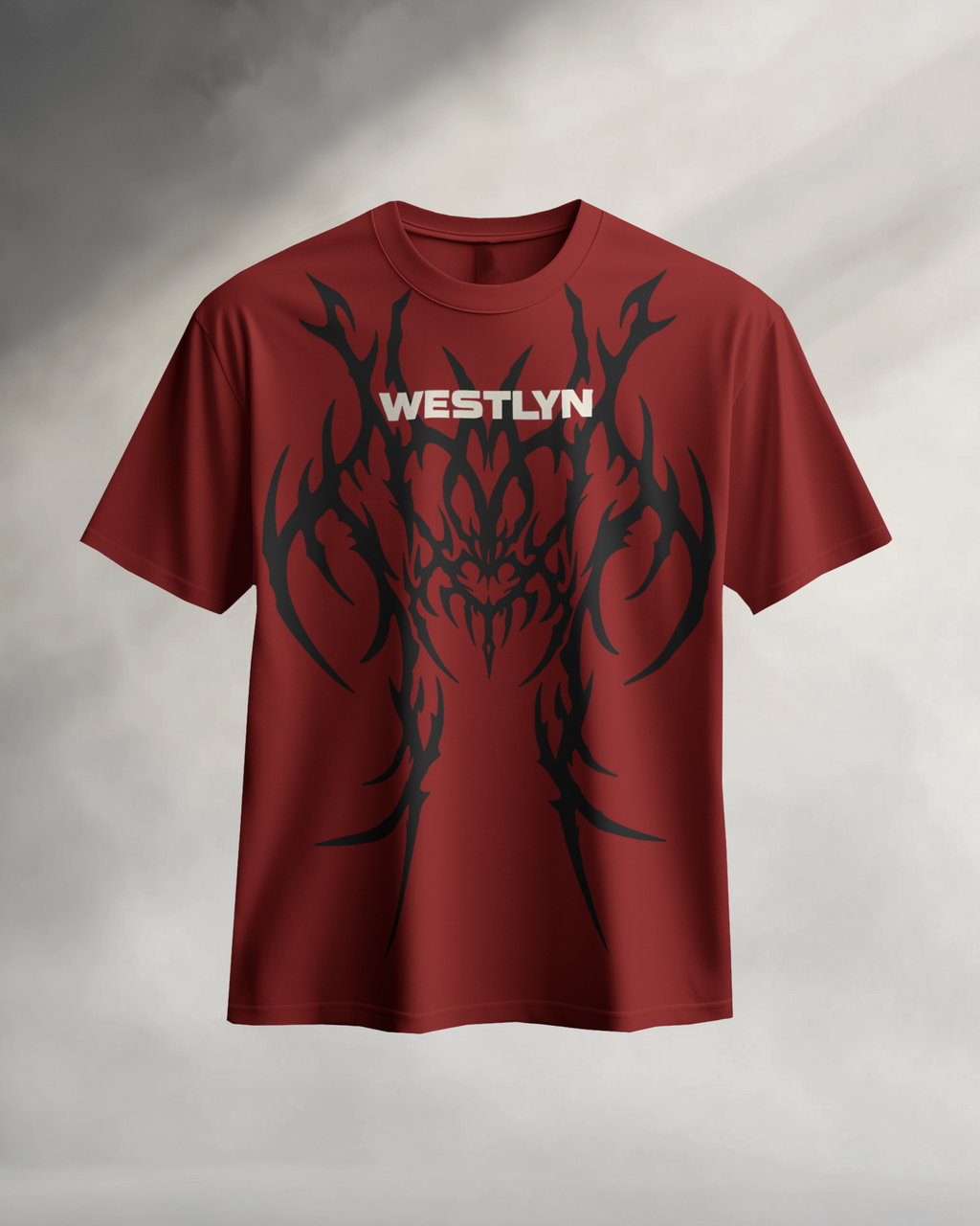 Westlyn Crimson Tribal Tee