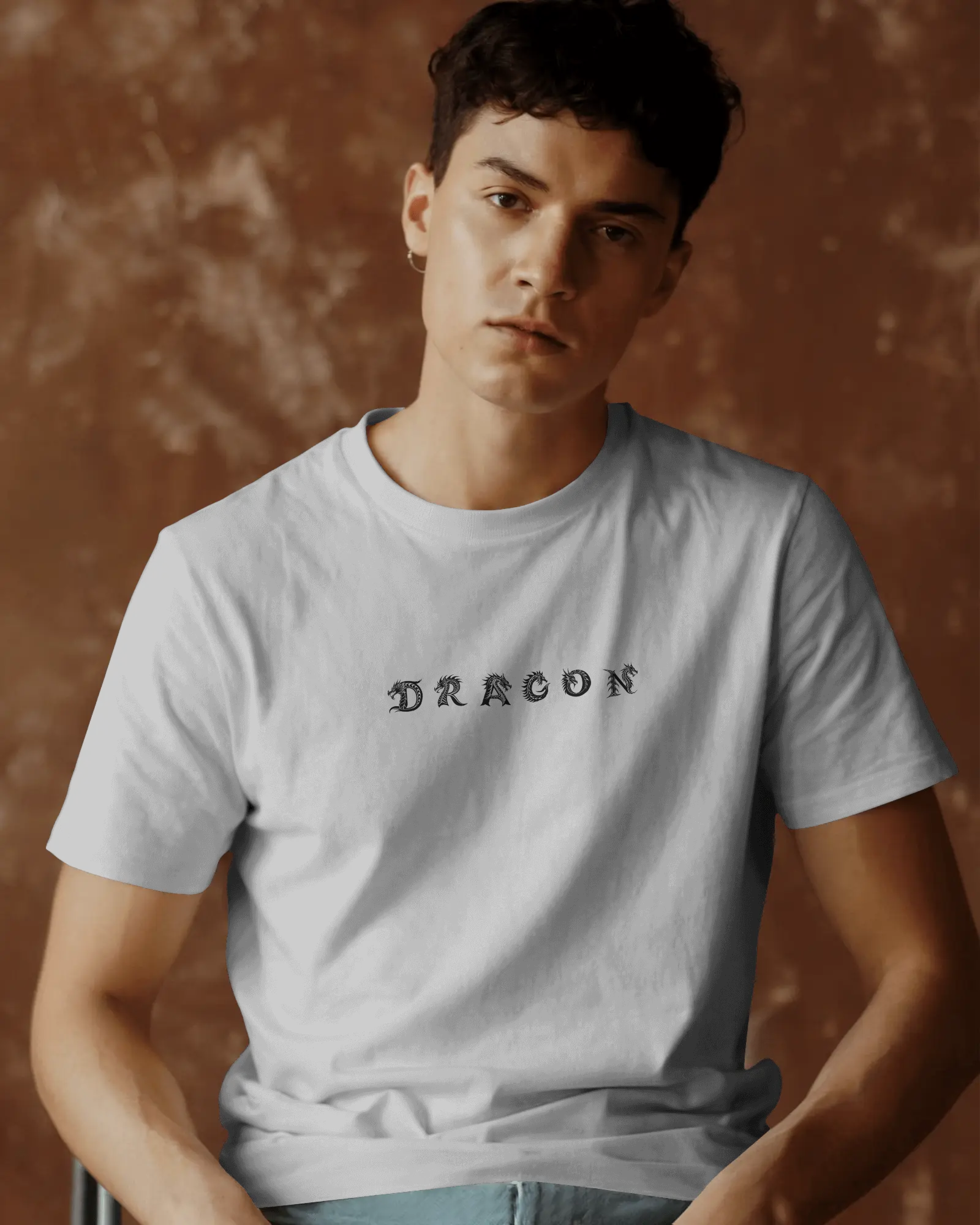 Mythic Dragon Line-Art Tee