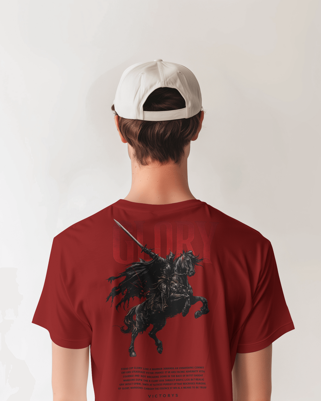 Crimson Warrior Glory Tee