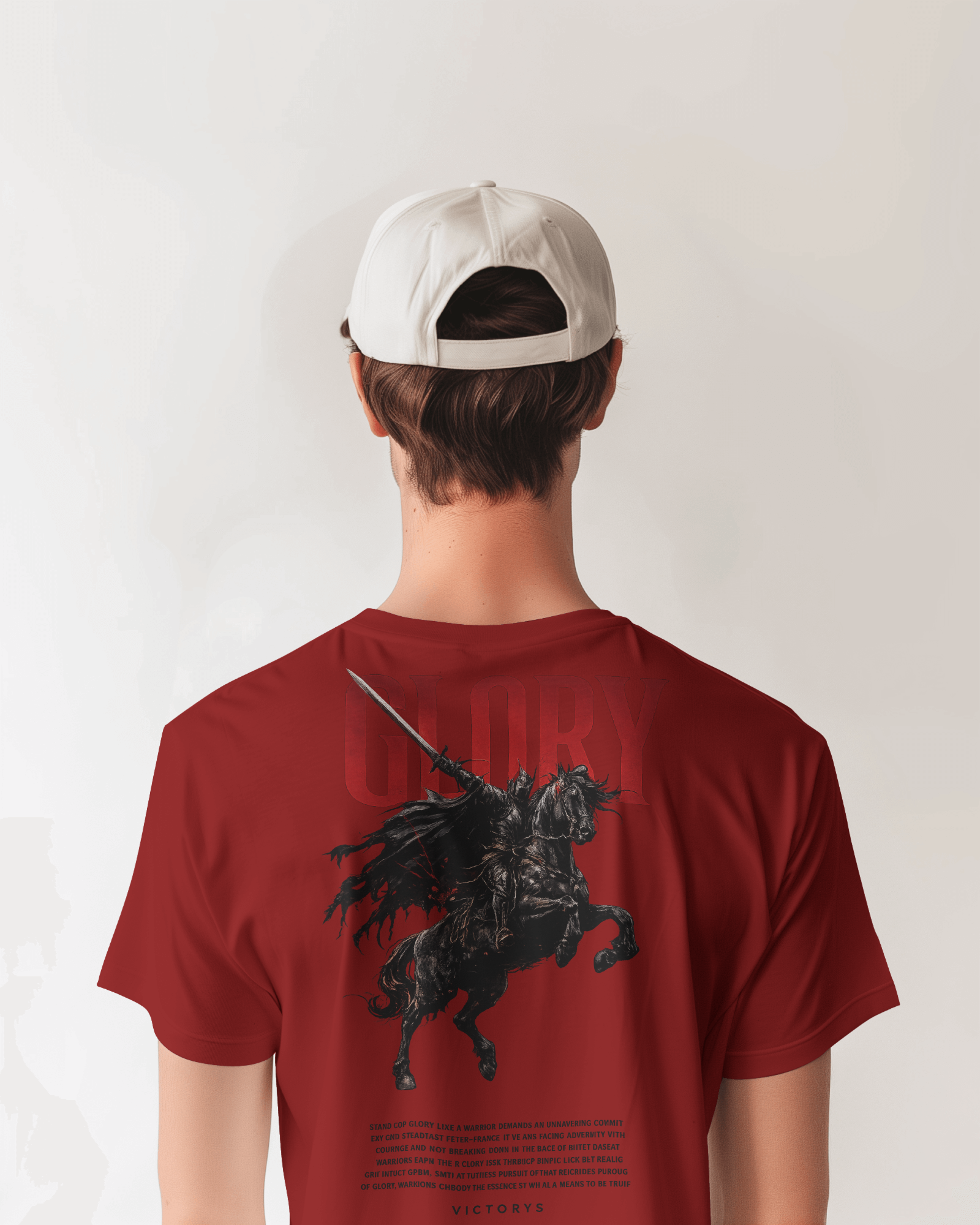Crimson Warrior Glory Tee
