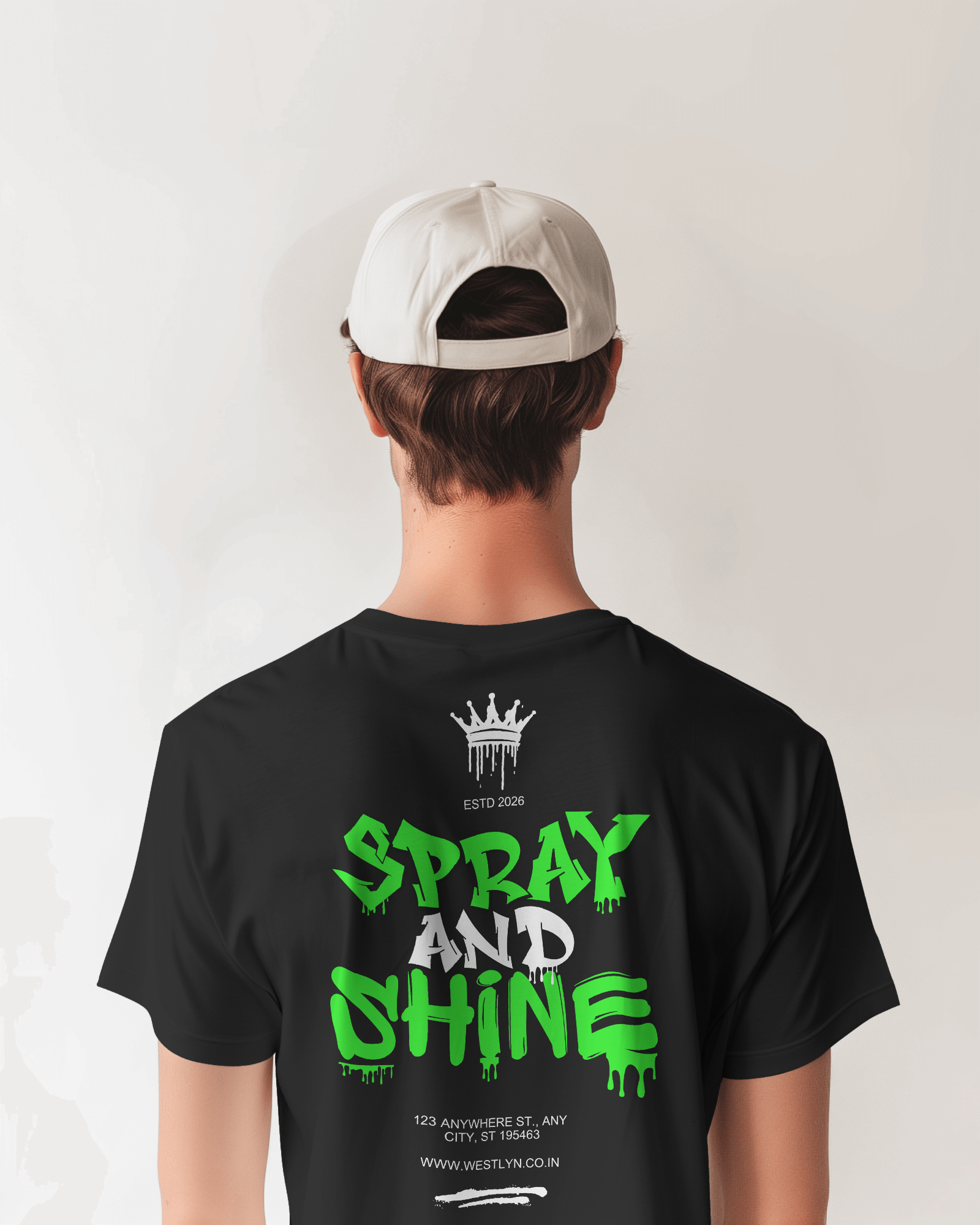 Spray Shine Street Tee