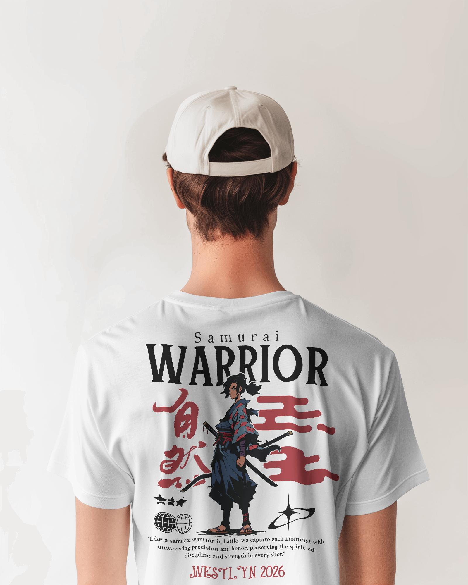 Samurai Warrior Graphic Tee