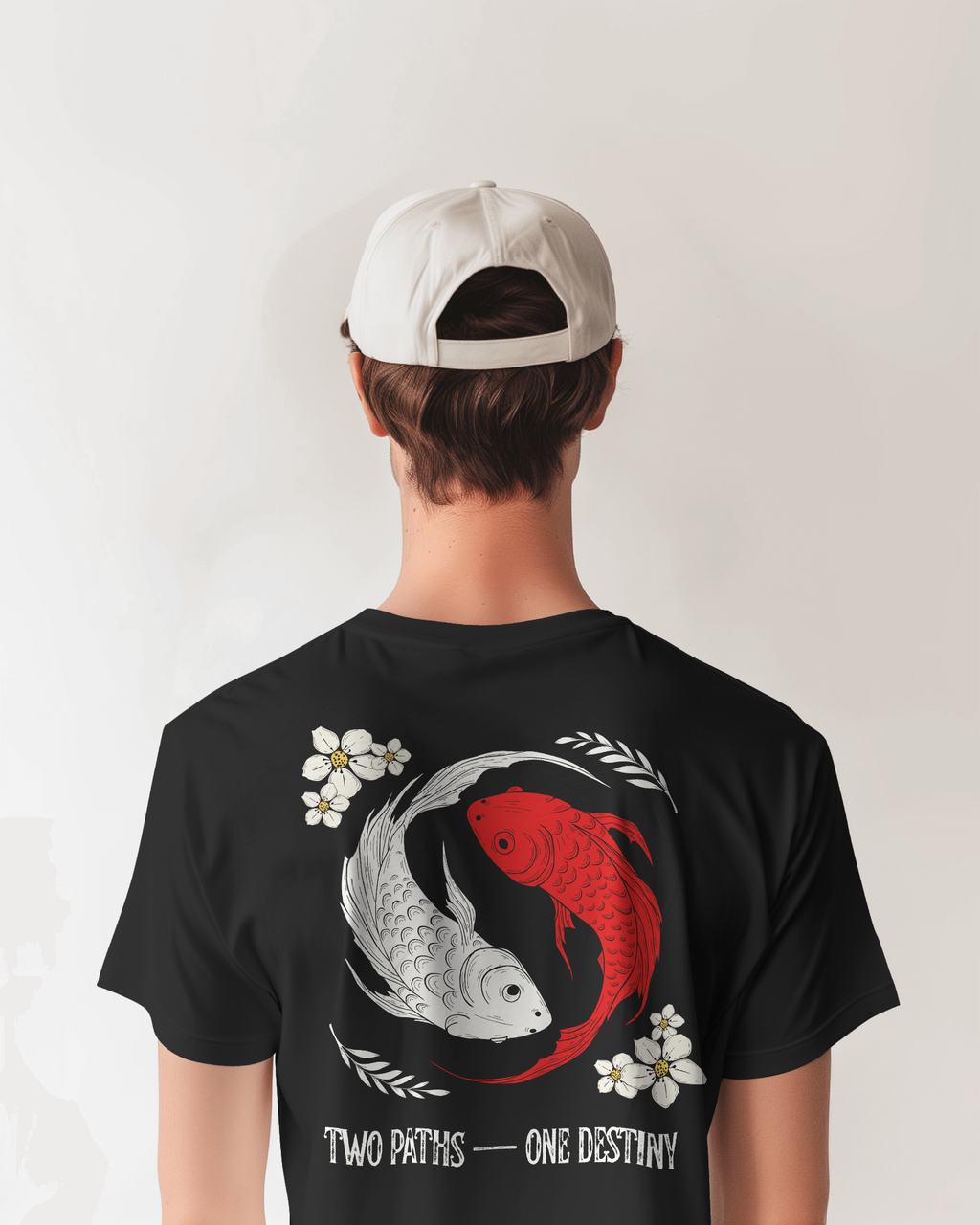 Two Paths Koi Tee