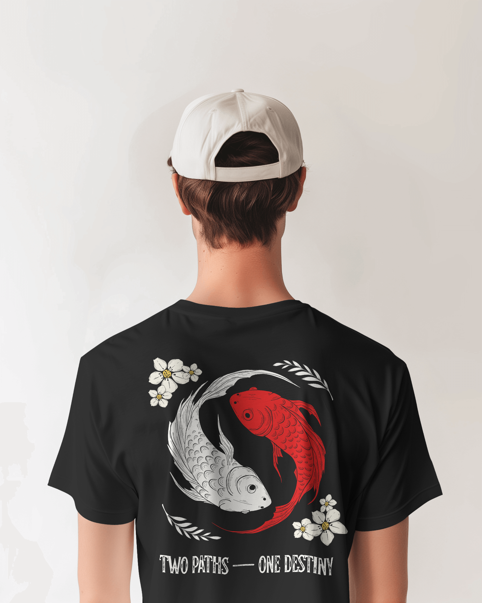Two Paths Koi Tee